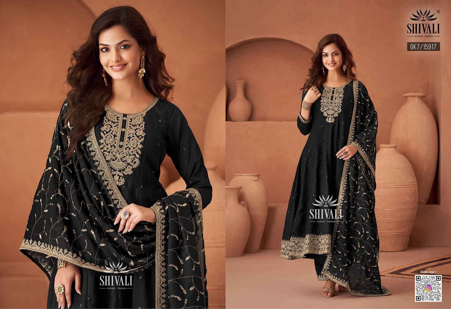 Beautiful designer Pakistani style suit