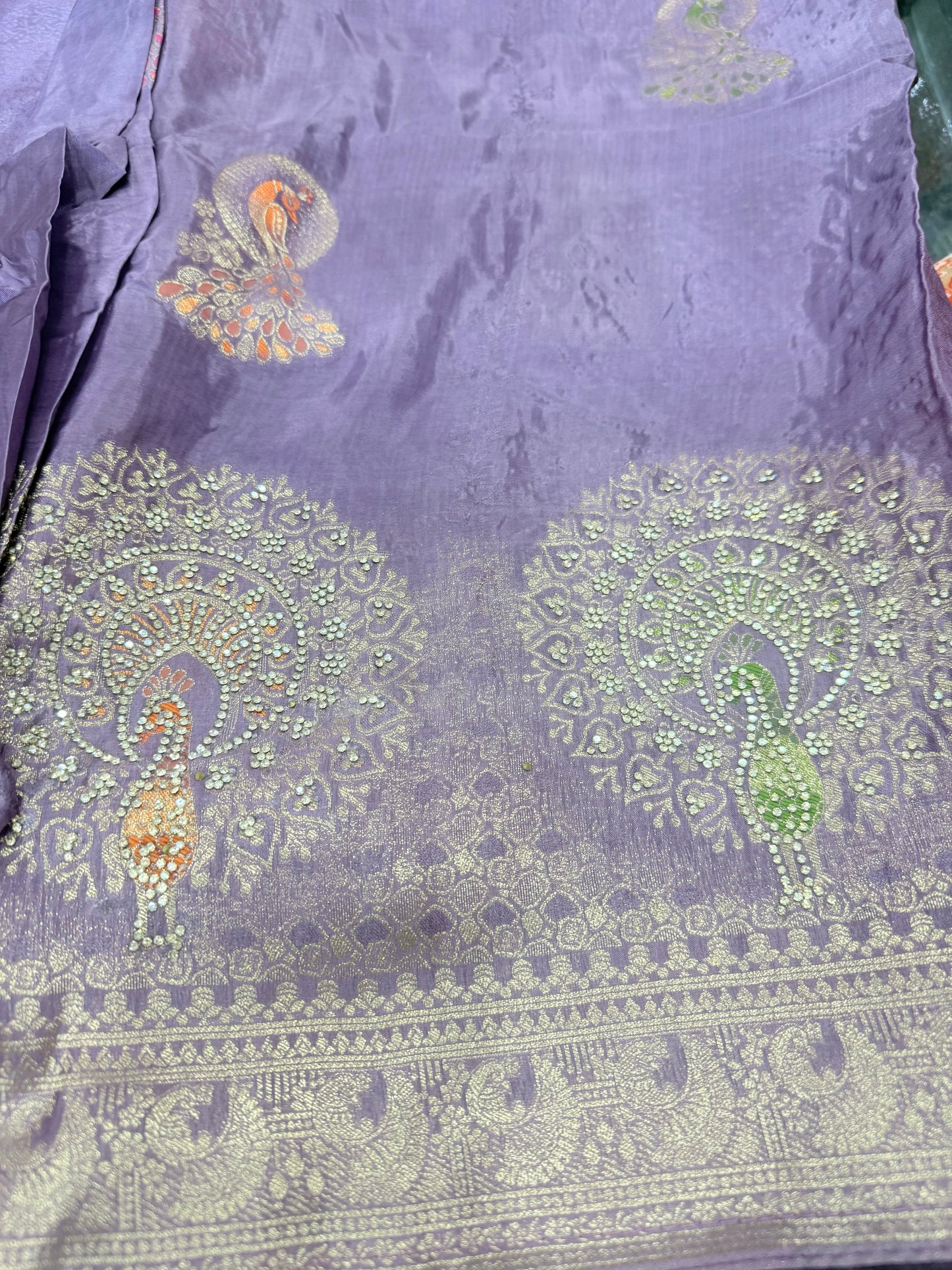 Beautiful designer pure silk saree