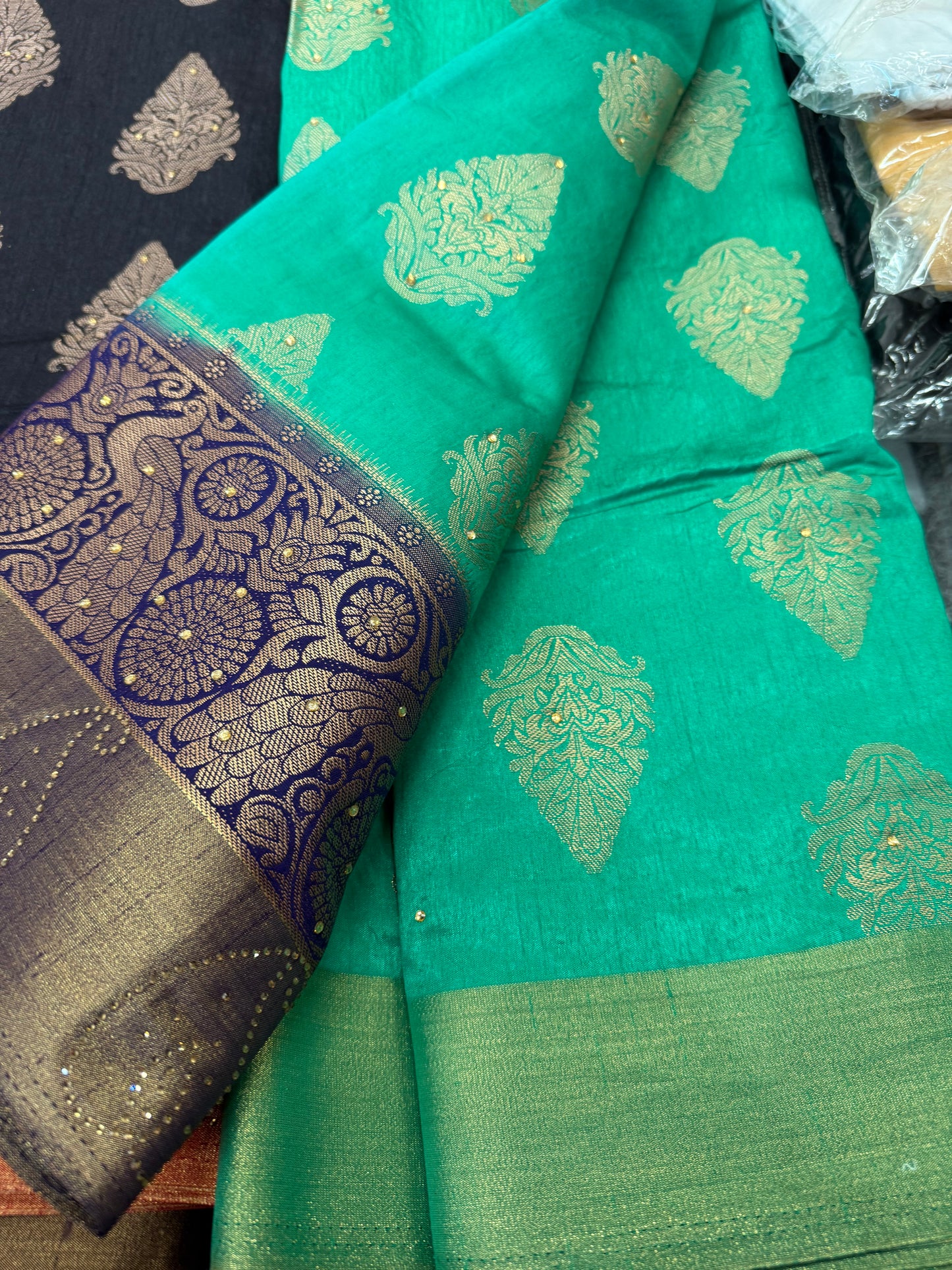 Beautiful designer silk saree