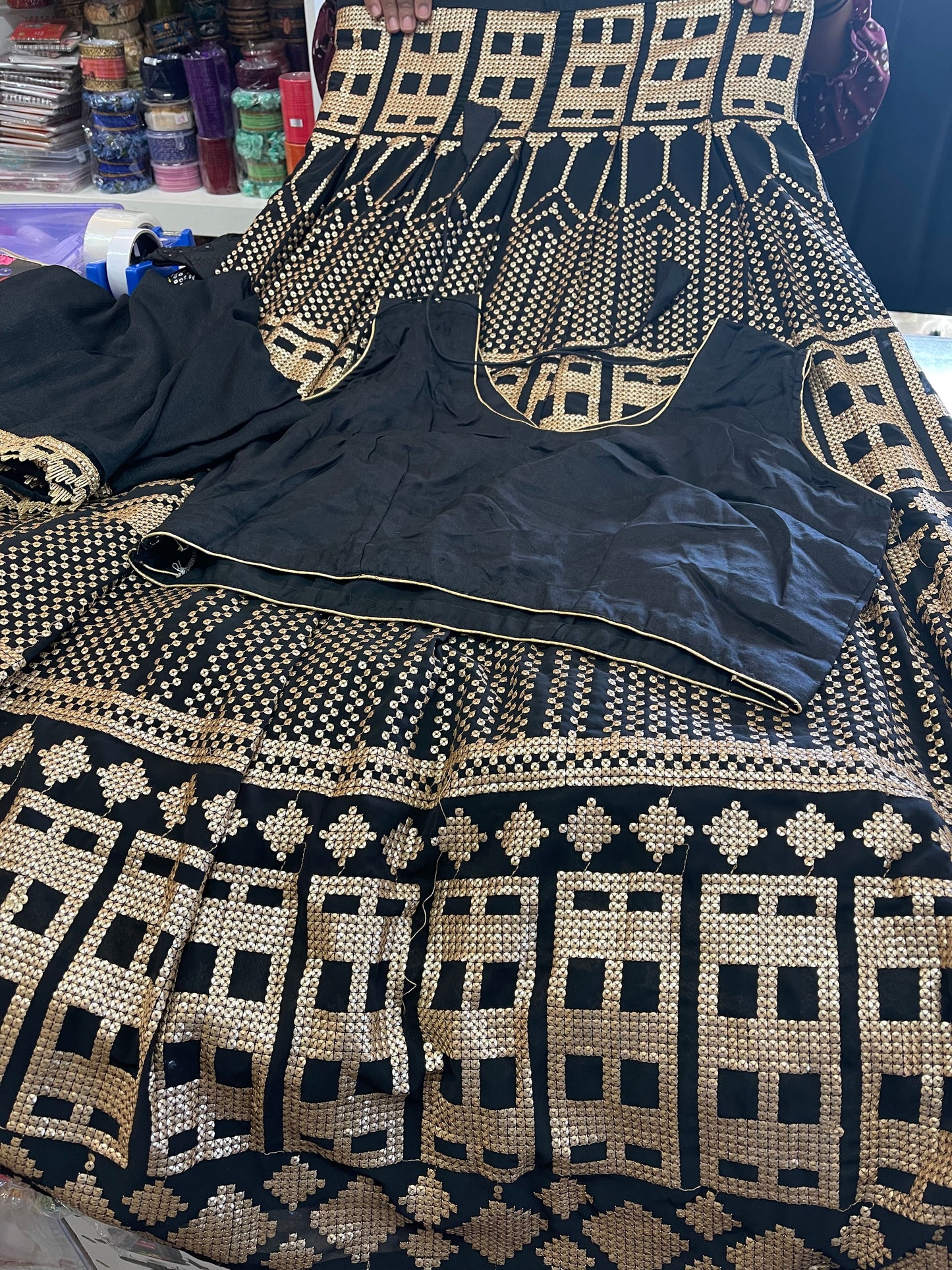 Beautiful designer ready made lengha choli