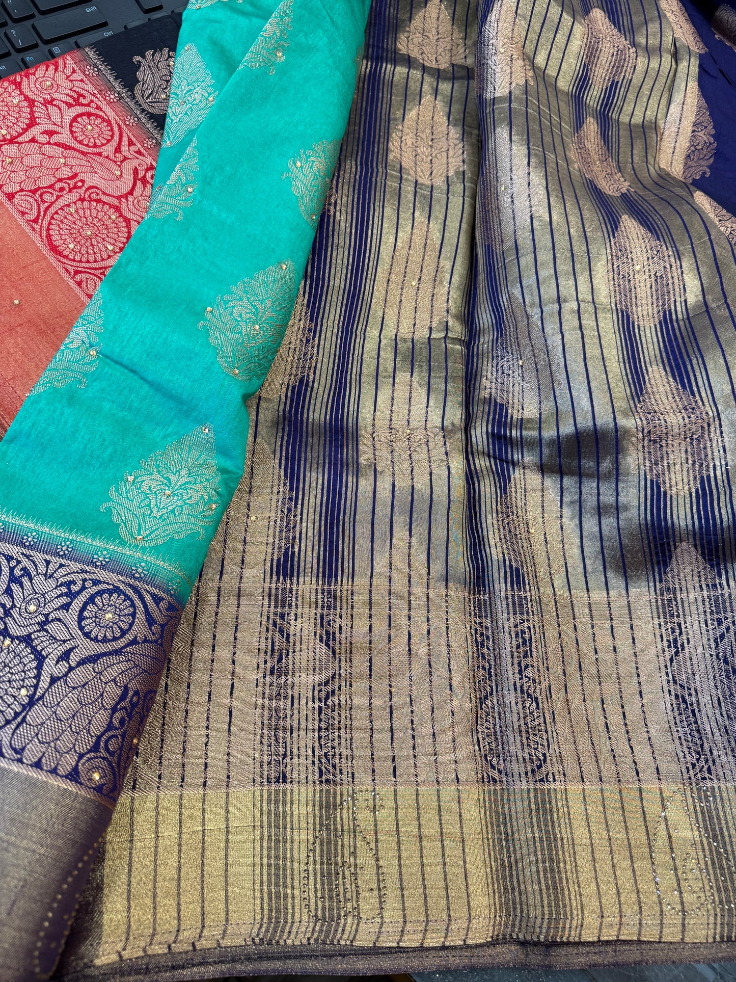Beautiful designer silk saree
