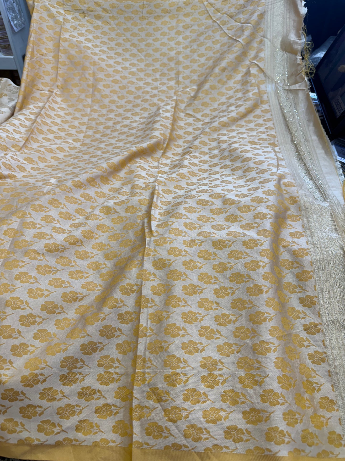 Beautiful designer silk saree