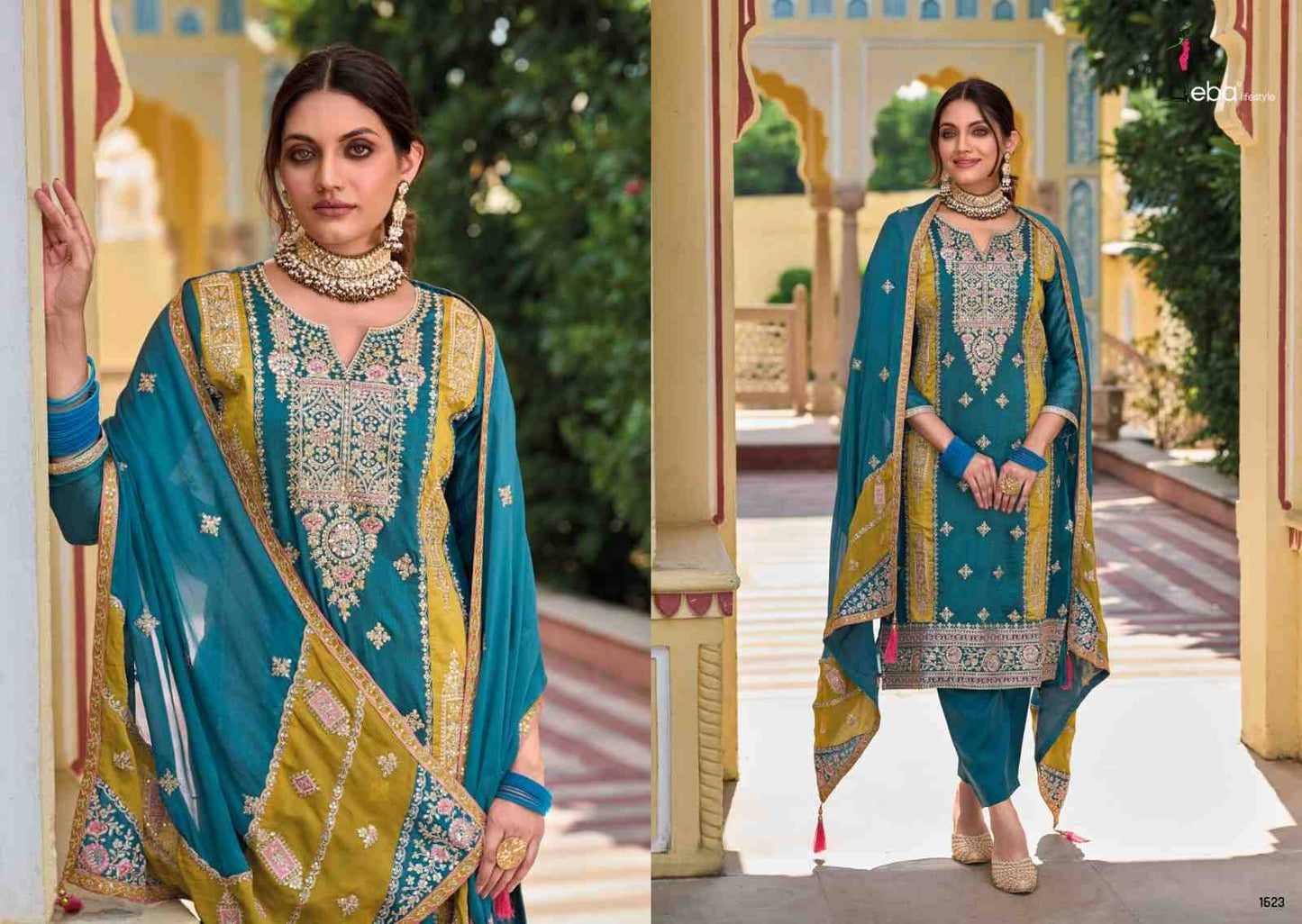 Beautiful designer Pakistani style suit