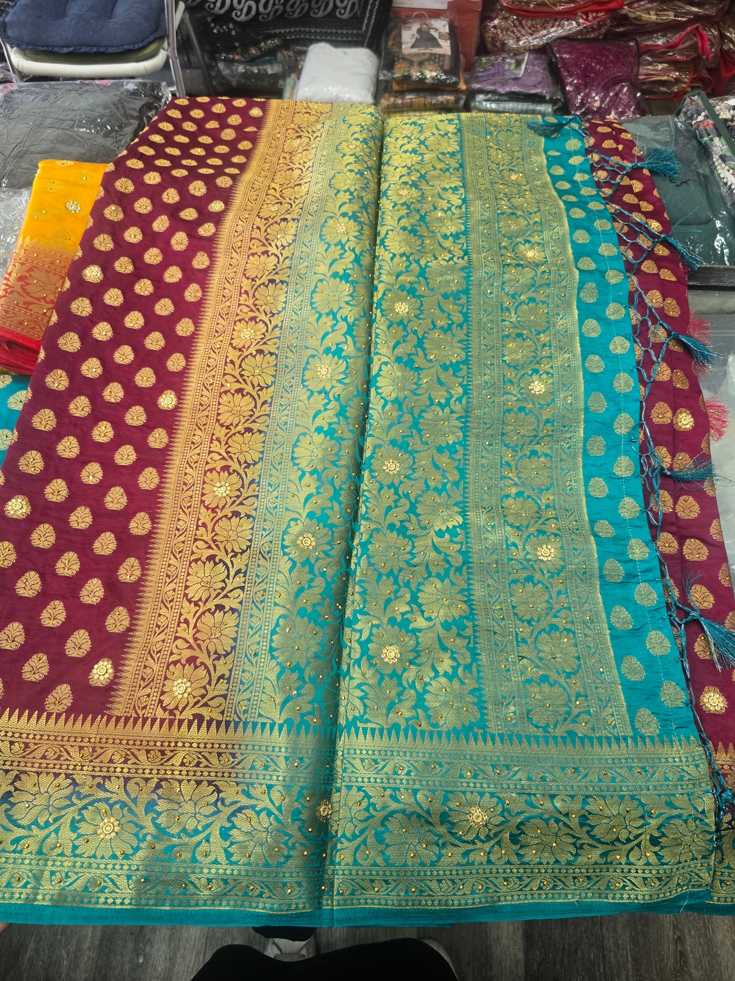 Beautiful designer silk sarees