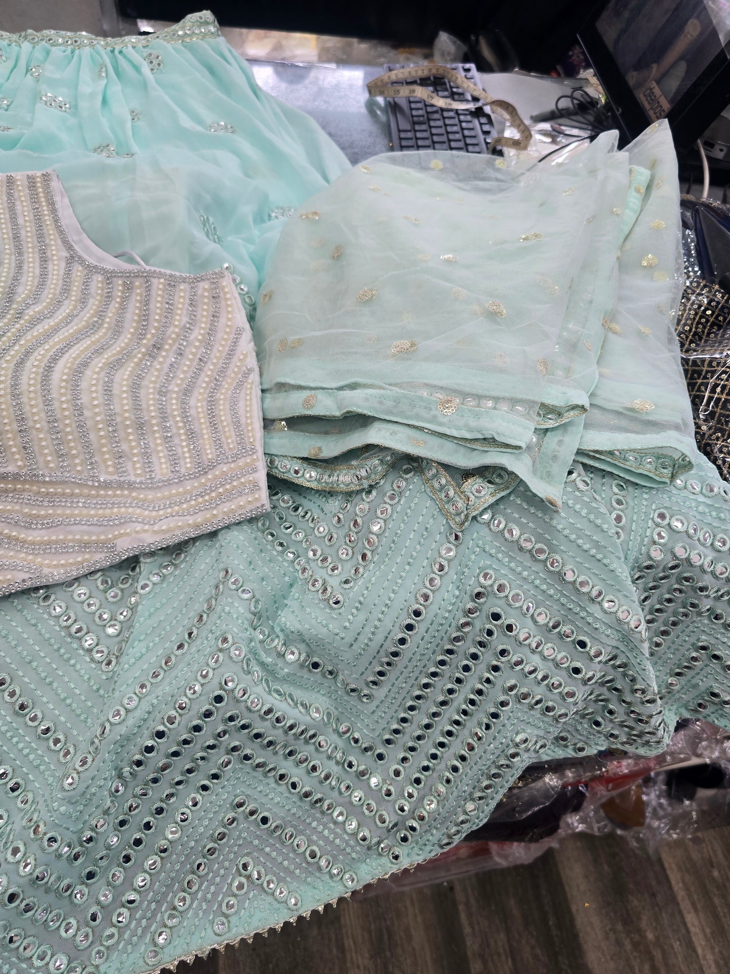 Beautiful designer lengha choli