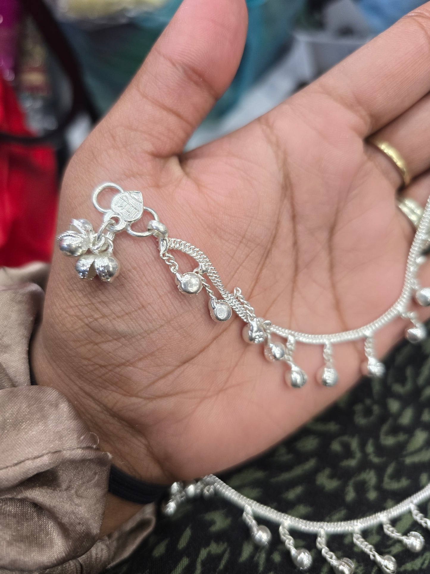 Beautiful designer anklets for kids 17 cm