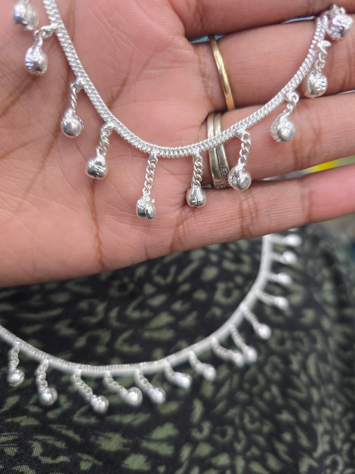 Beautiful designer anklets for kids 17 cm