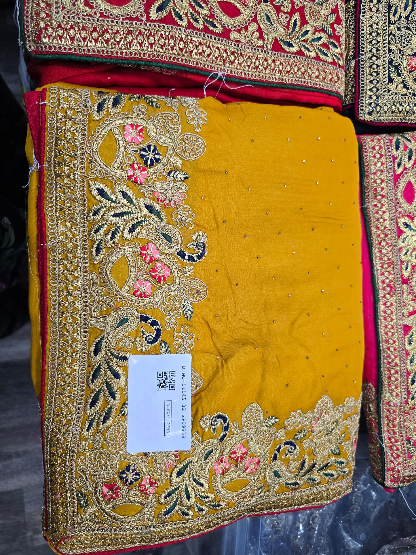 Beautiful designer silk saree