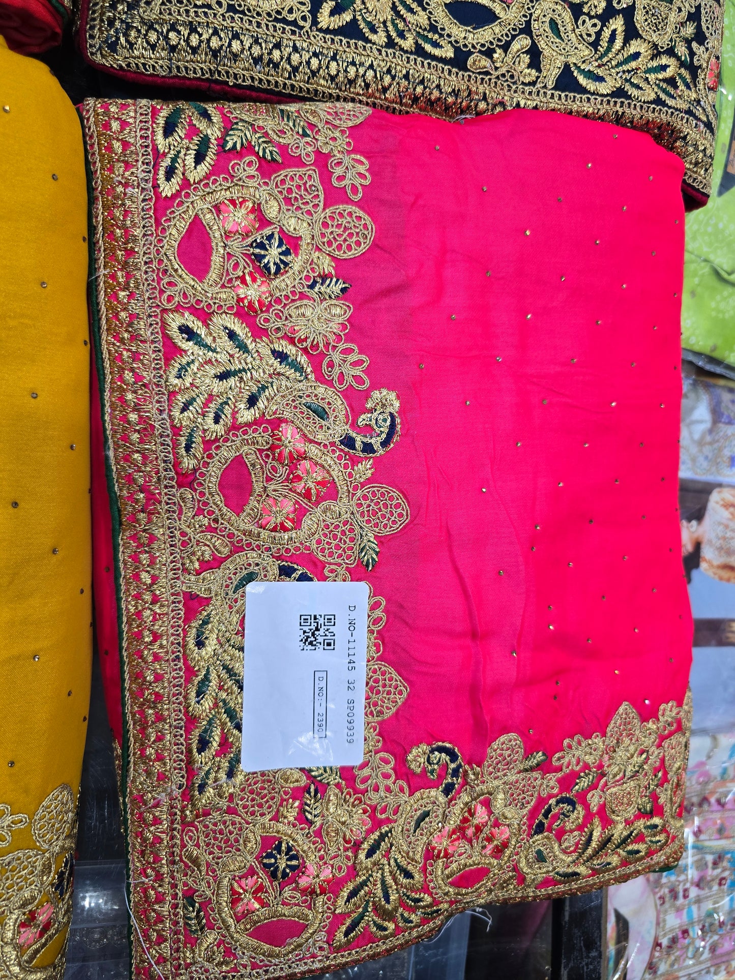 Beautiful designer silk saree
