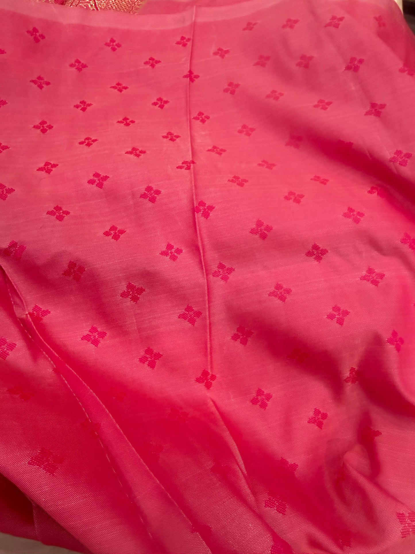 Beautiful designer pure silk saree