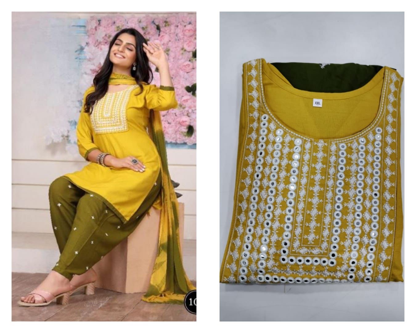 Beautiful designer punjabi patiala suit