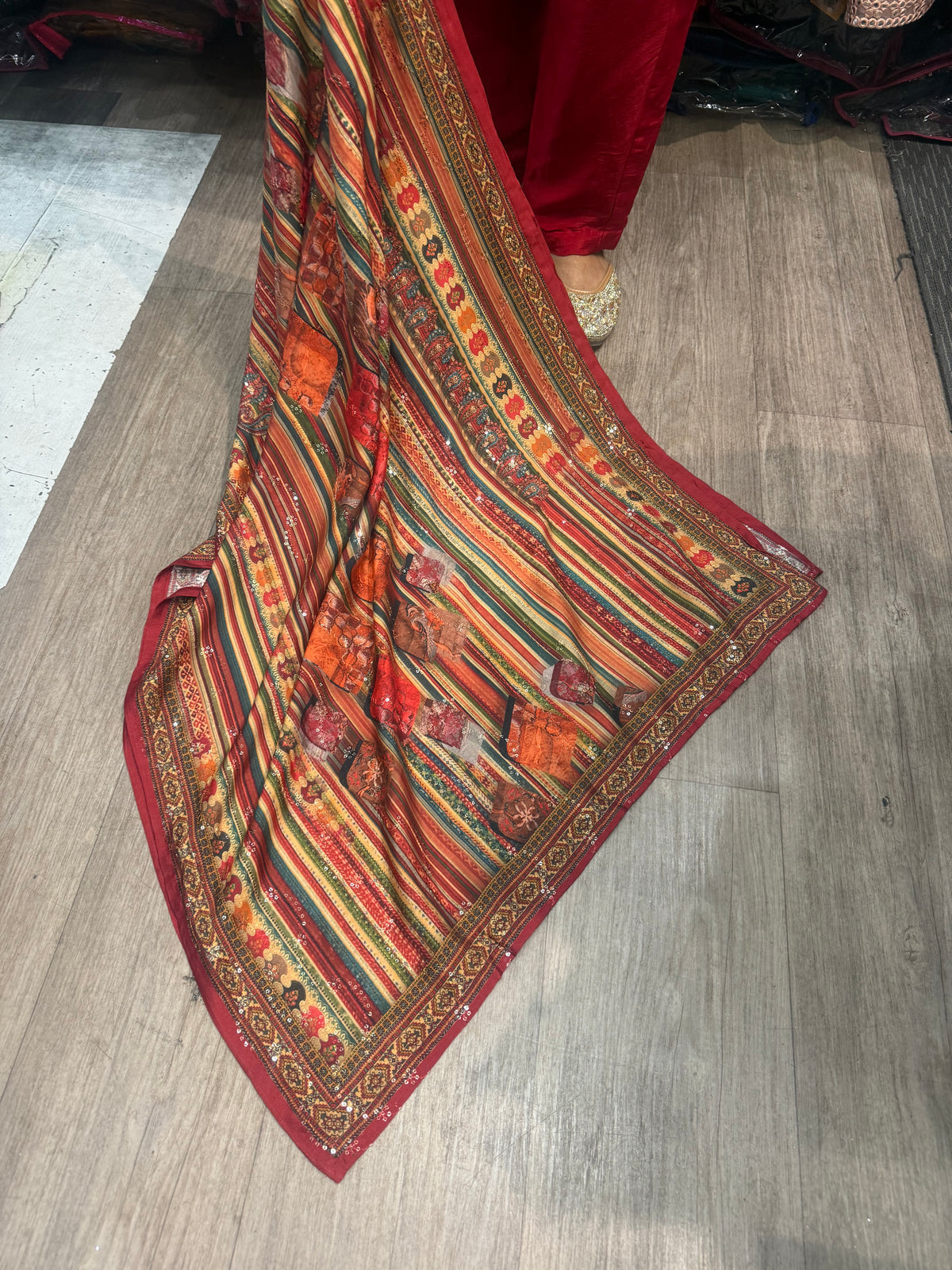 Beautiful designer Pakistani style suit