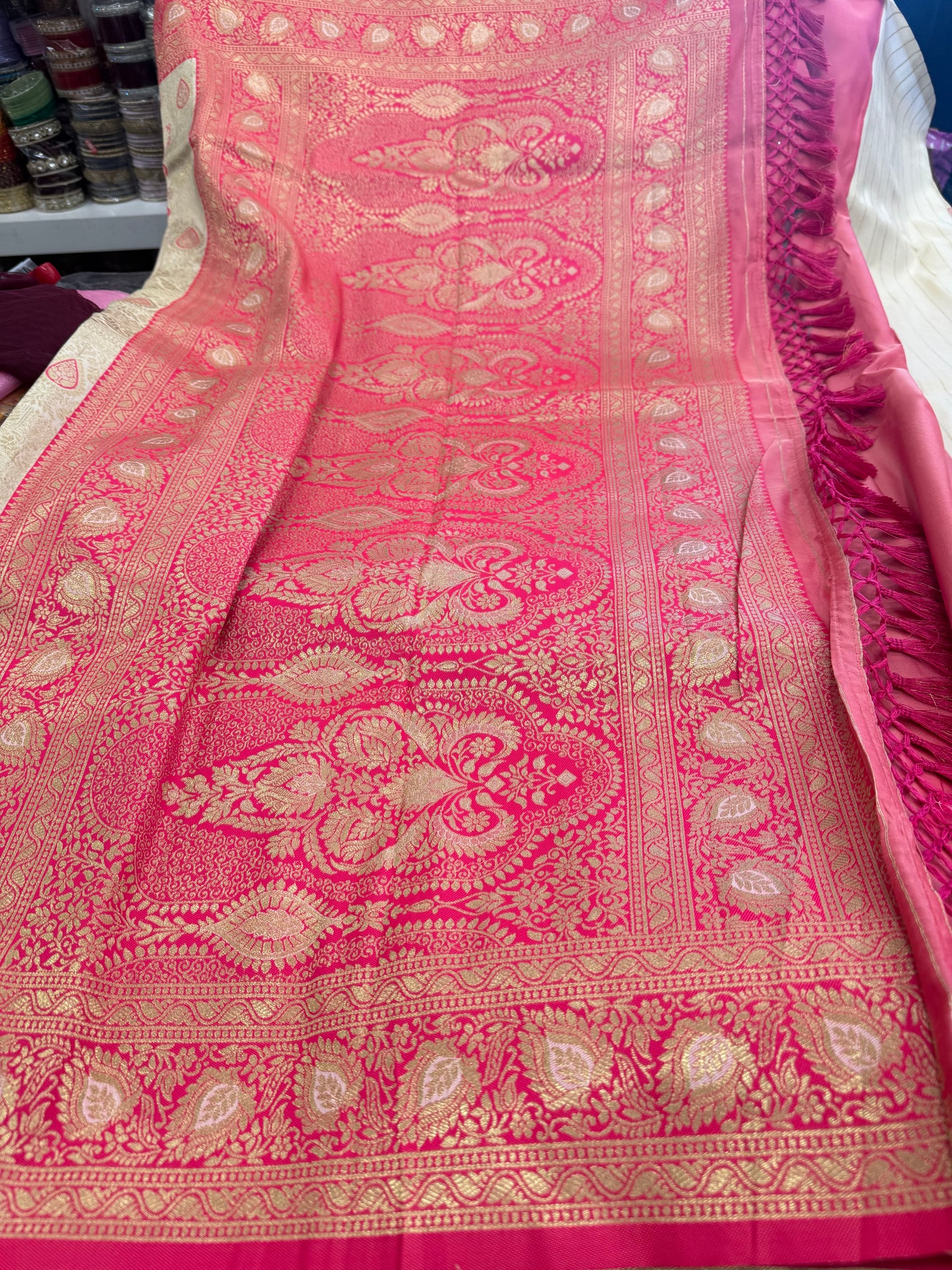 Beautiful designer silk saree
