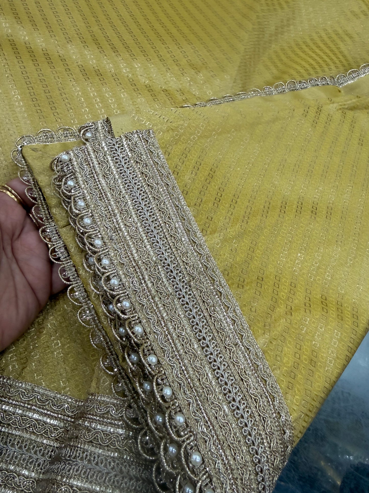 Beautiful designer Banarasi silk saree