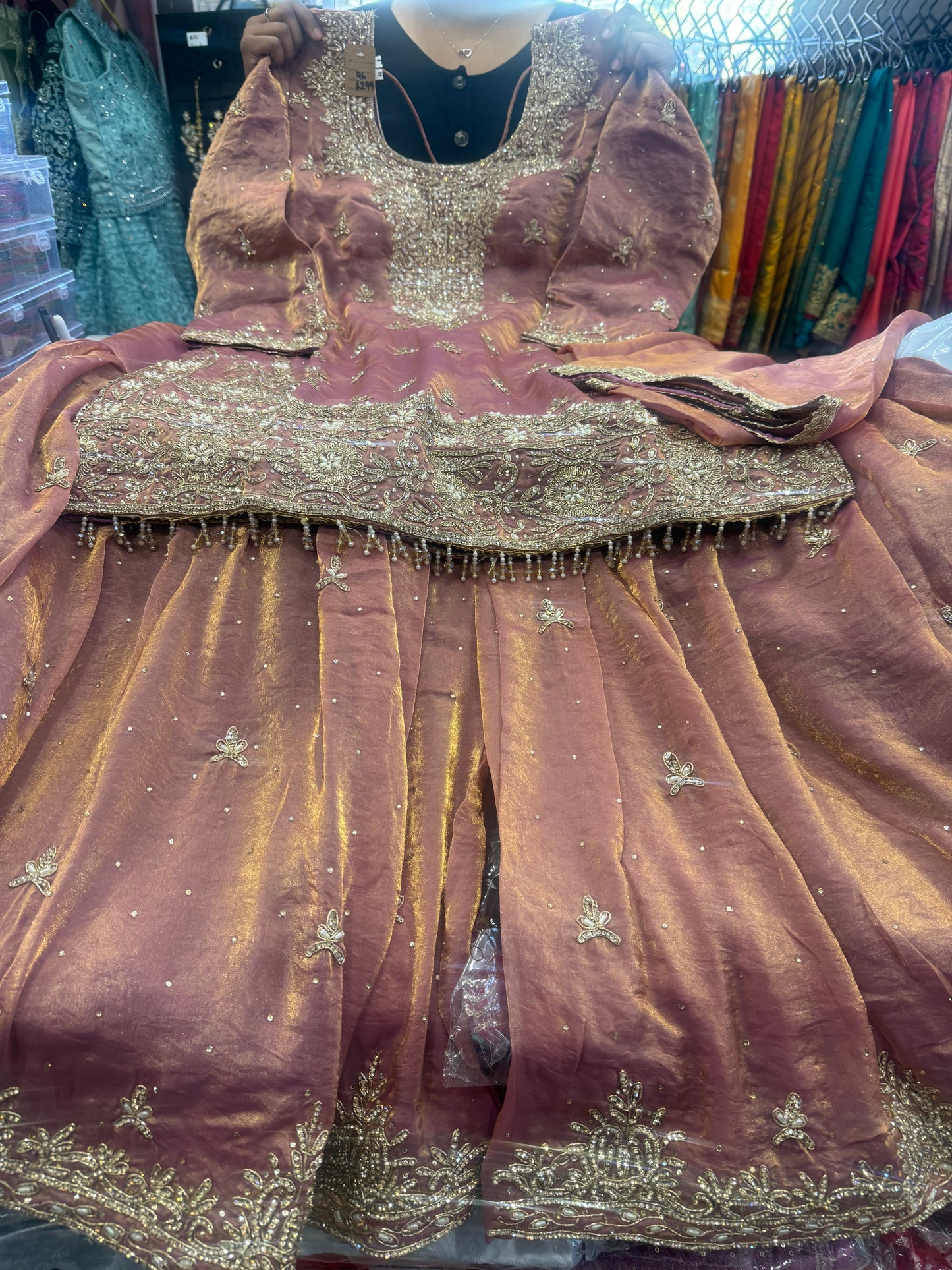 Beautiful designer sharara suit