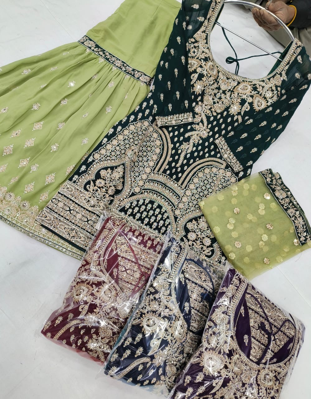 Beautiful designer sharara suit