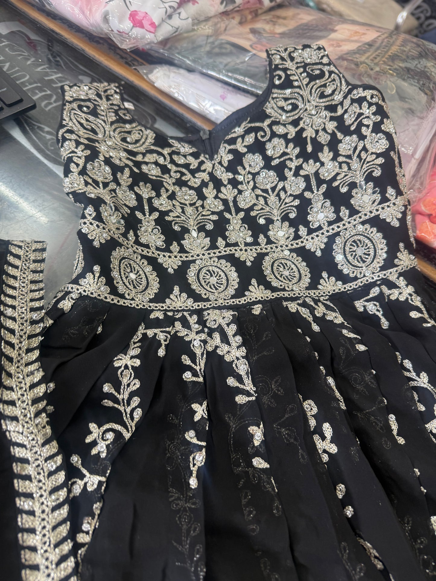 Beautiful designer plazo suit for kids
