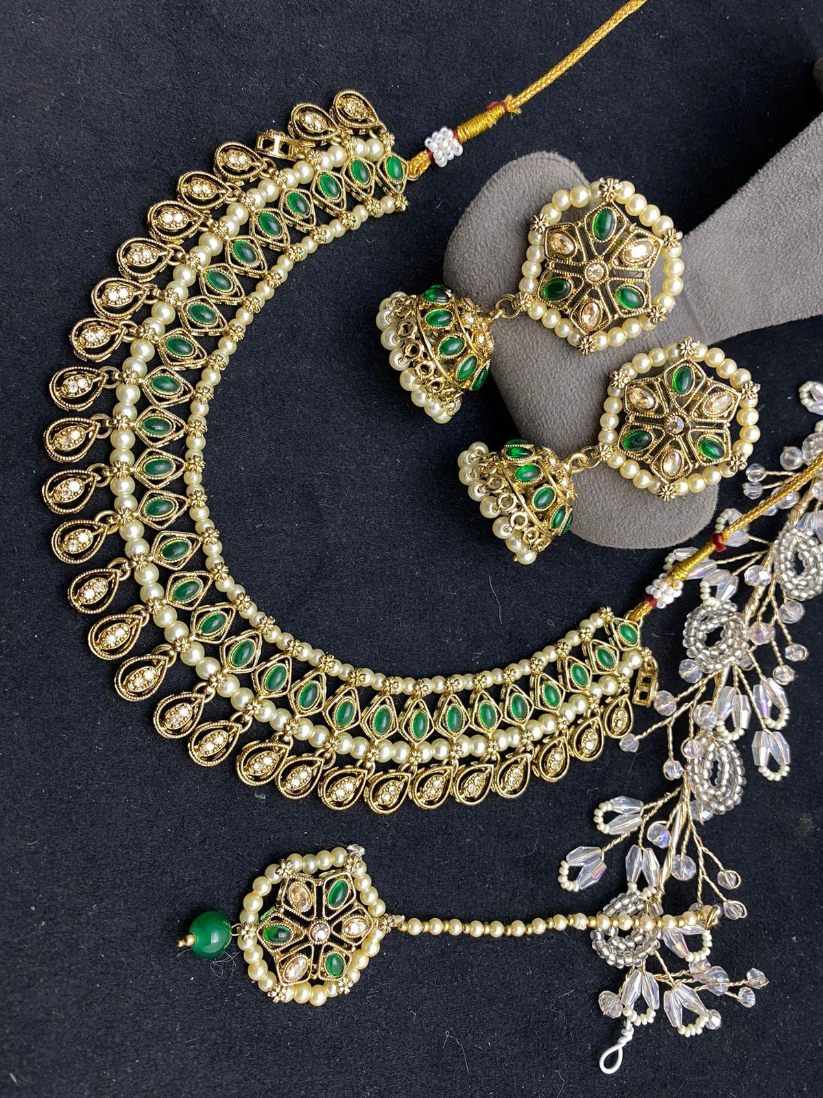 Beautiful designer necklace choker set