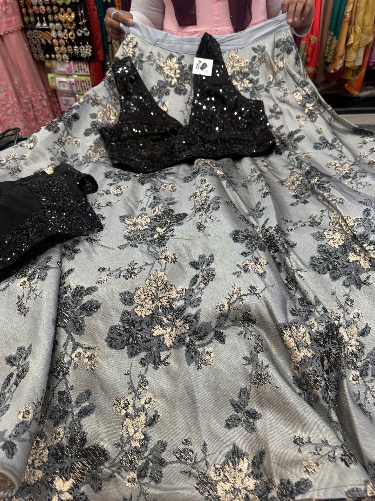 Beautiful designer readymade lengha choli