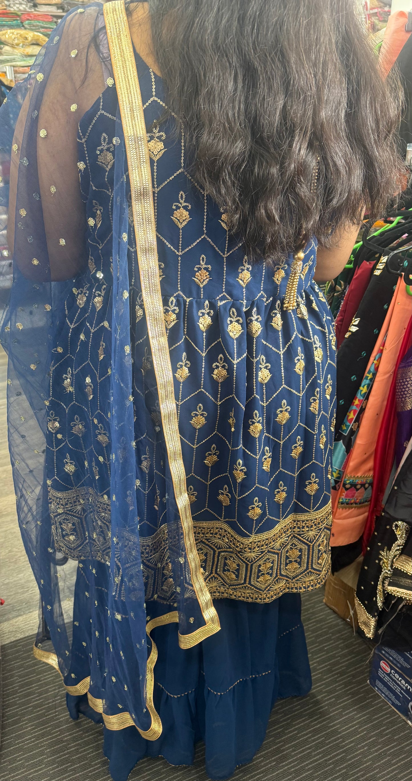 Beautiful designer sharara suit