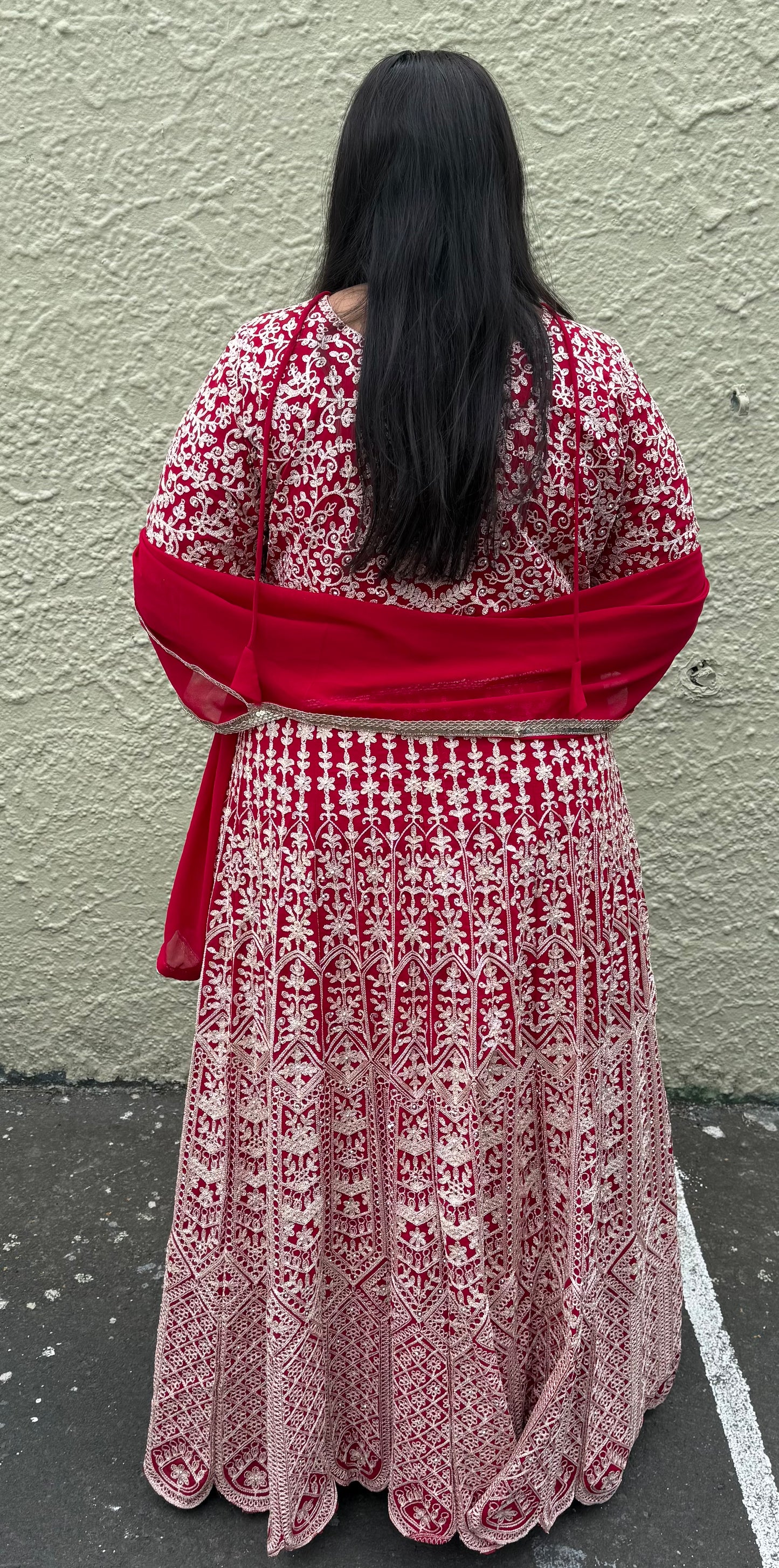 Beautiful designer anarkali suit