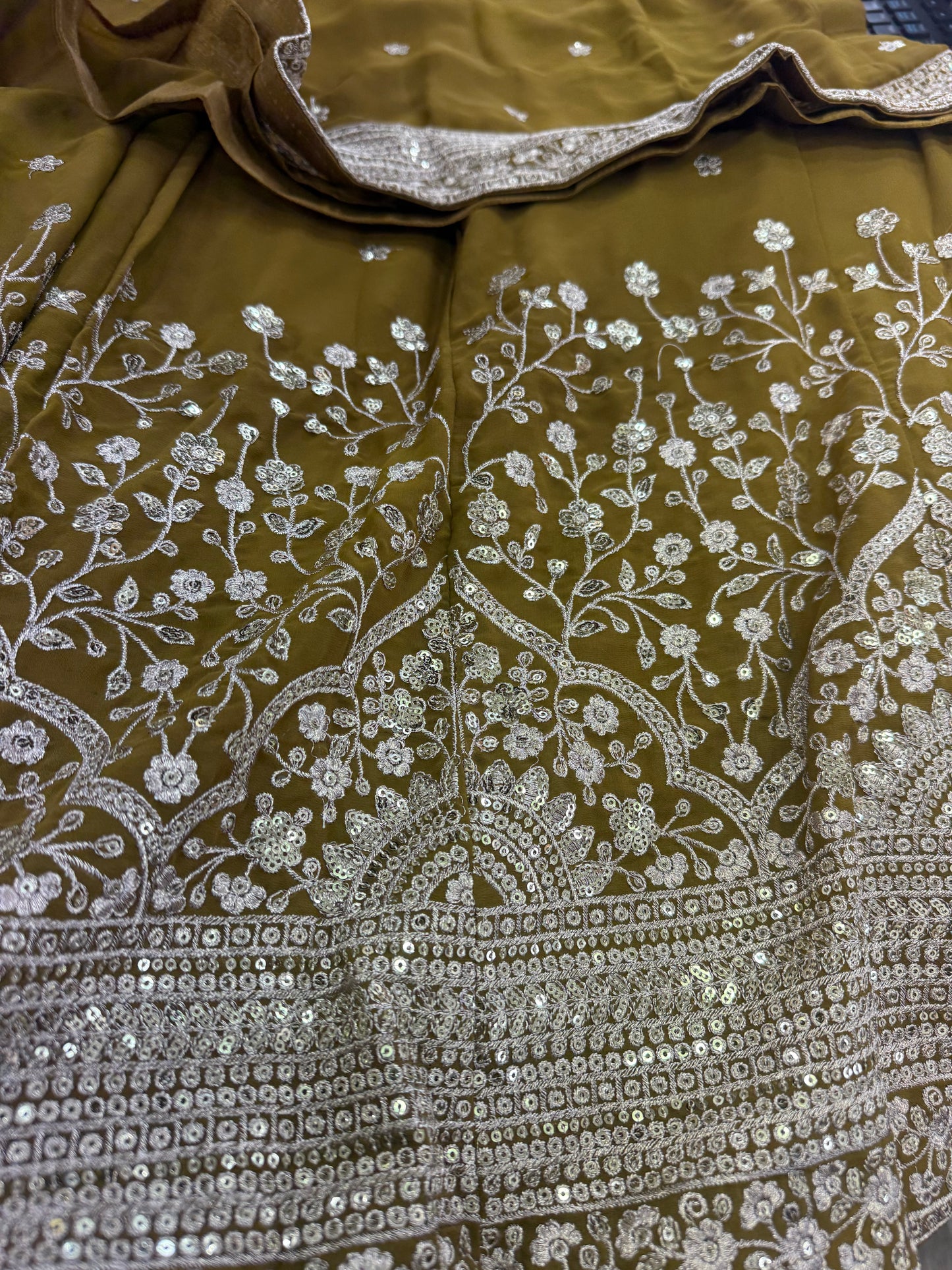 Beautiful designer plazo suit