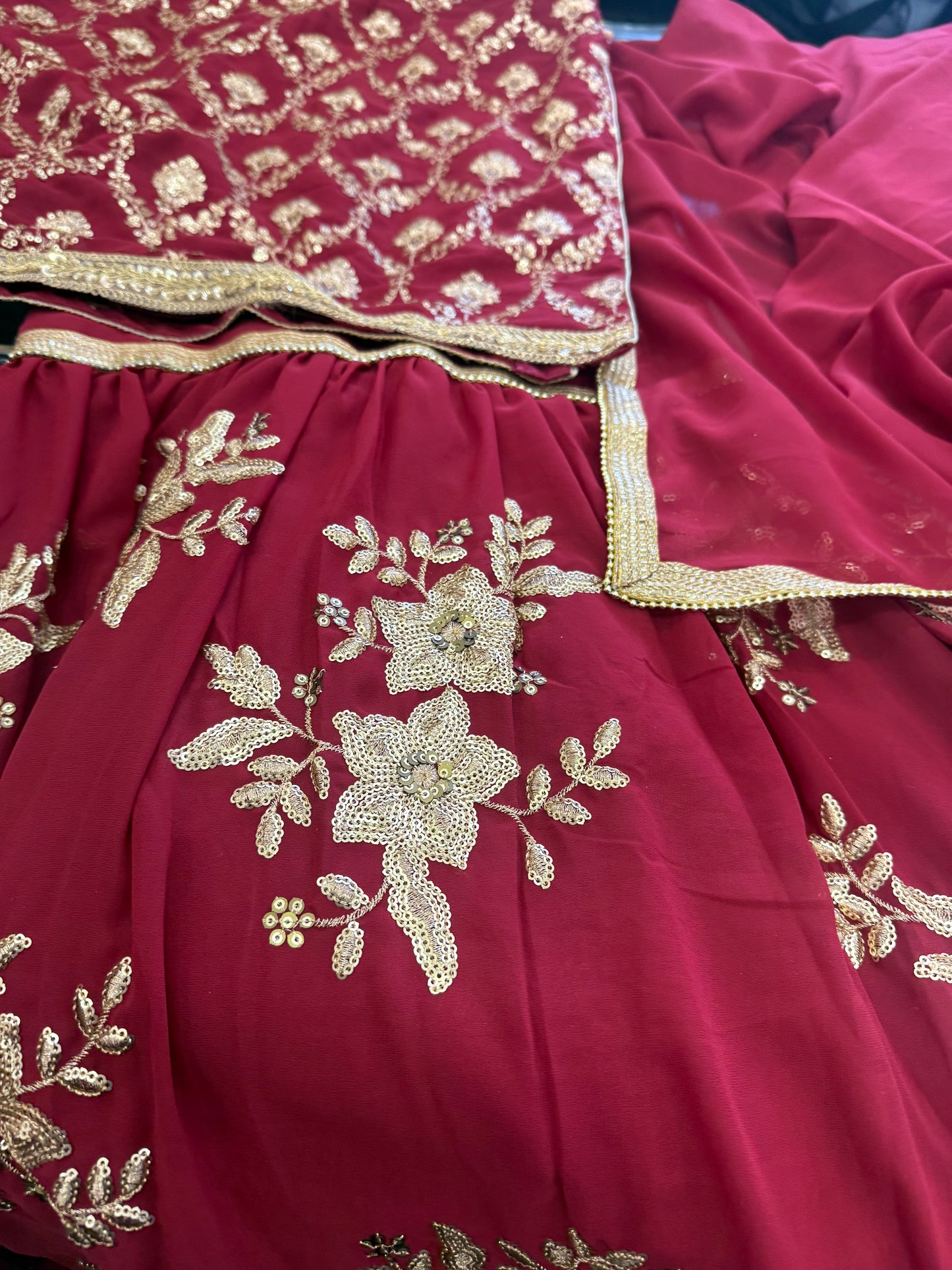 Beautiful designer Sharara suit
