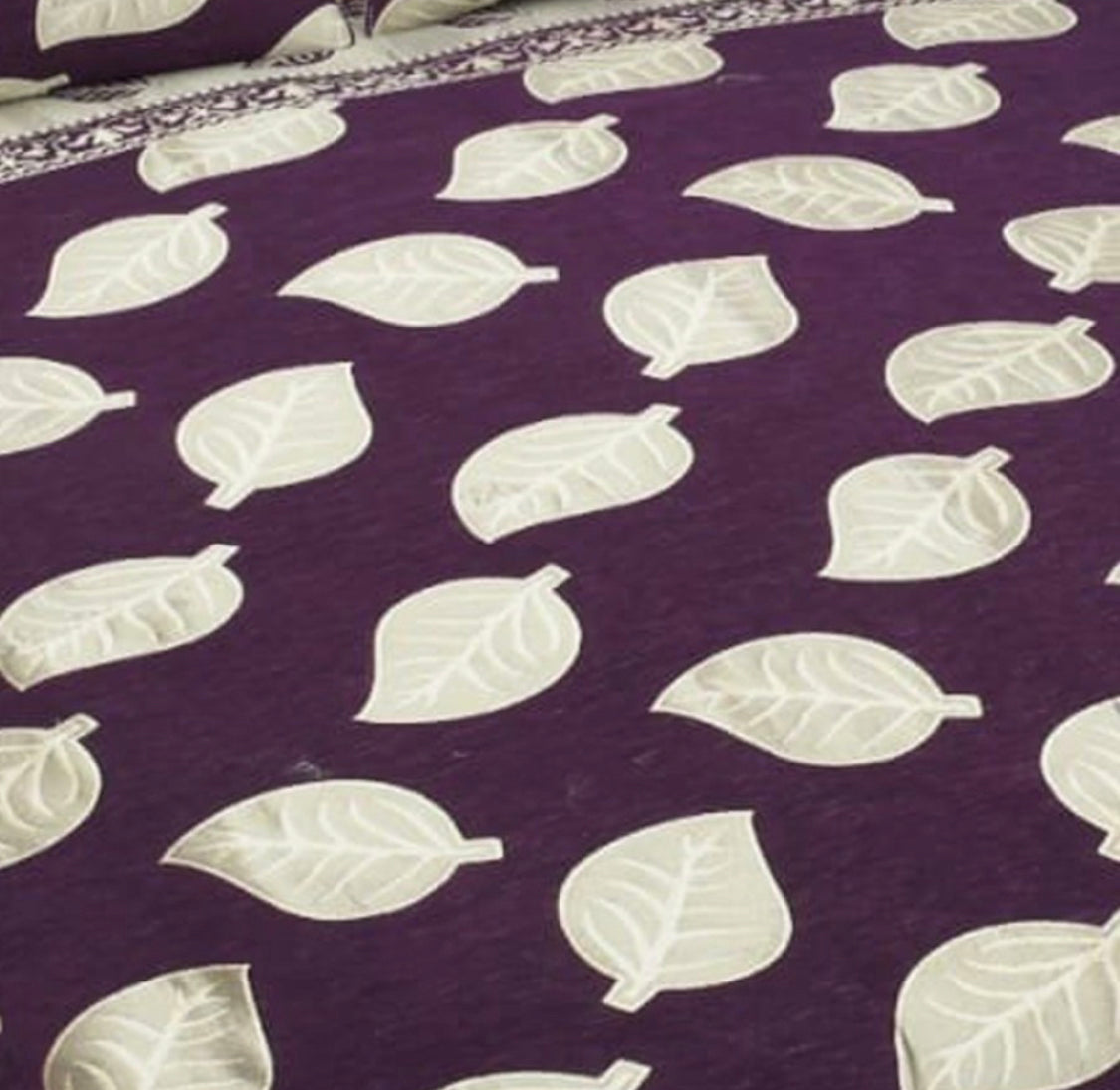 Beautiful designer velvet bedspread with matching 2 pillowcases