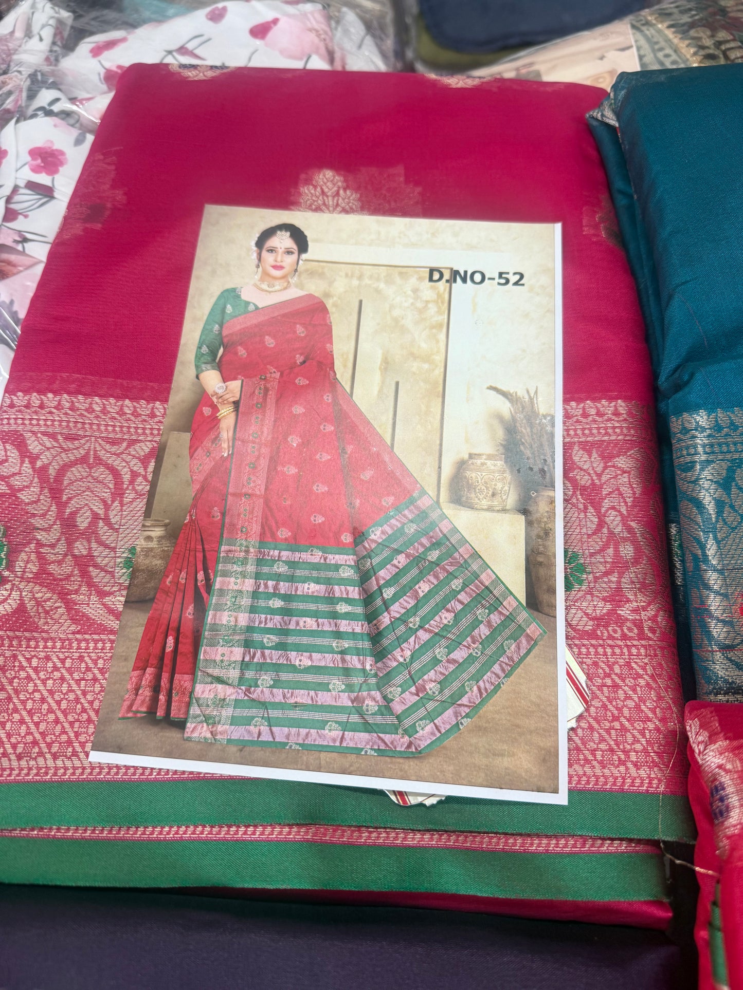 Beautiful designer silk saree