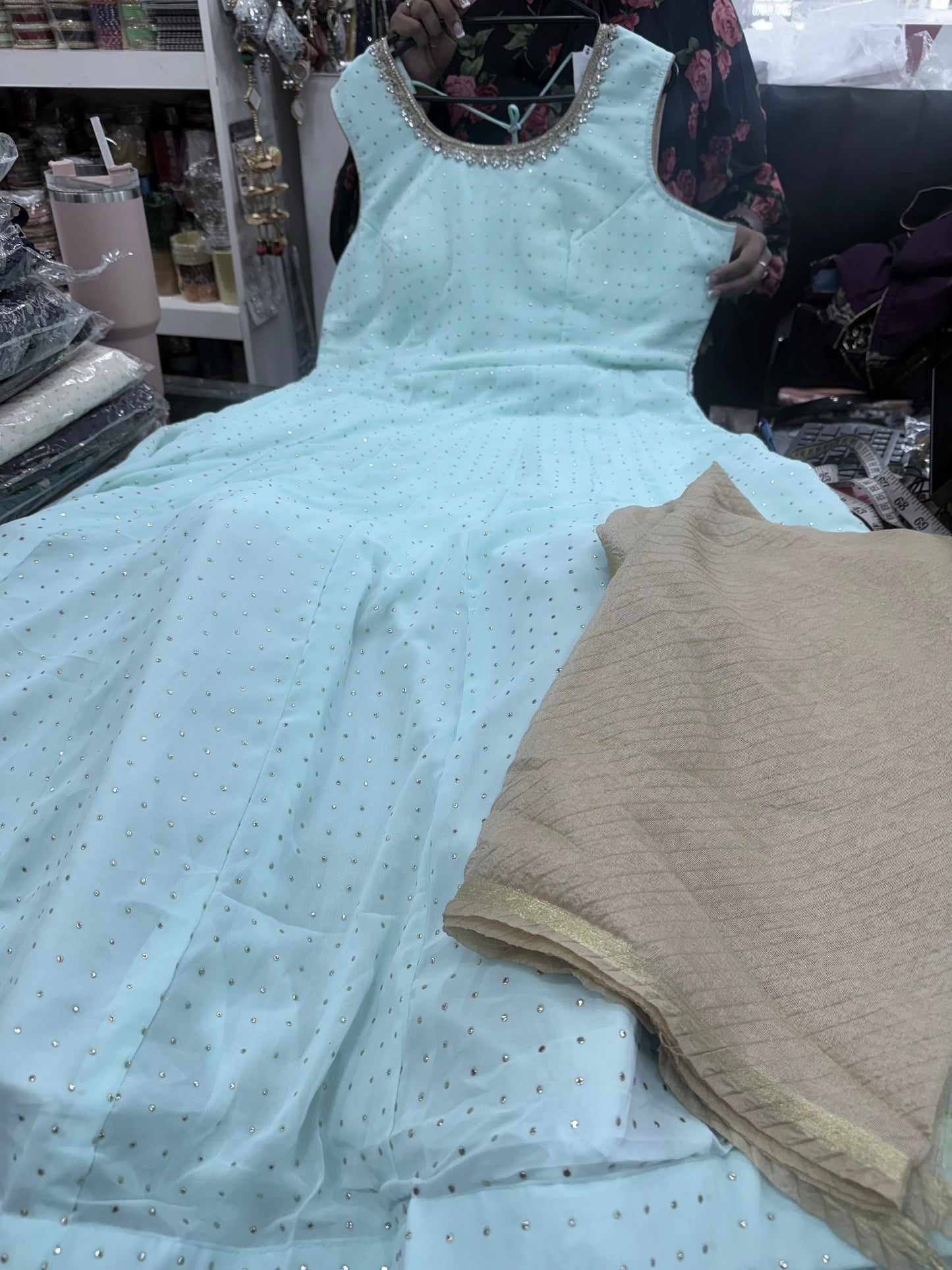 Beautiful designer anarkali suit