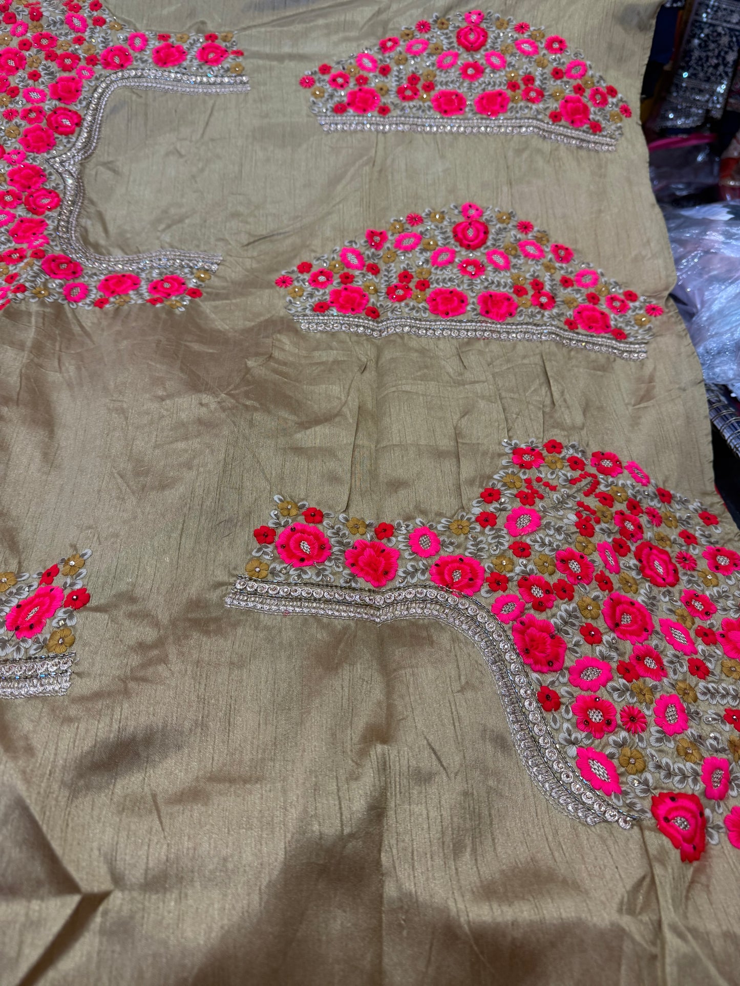 Beautiful designer silk saree
