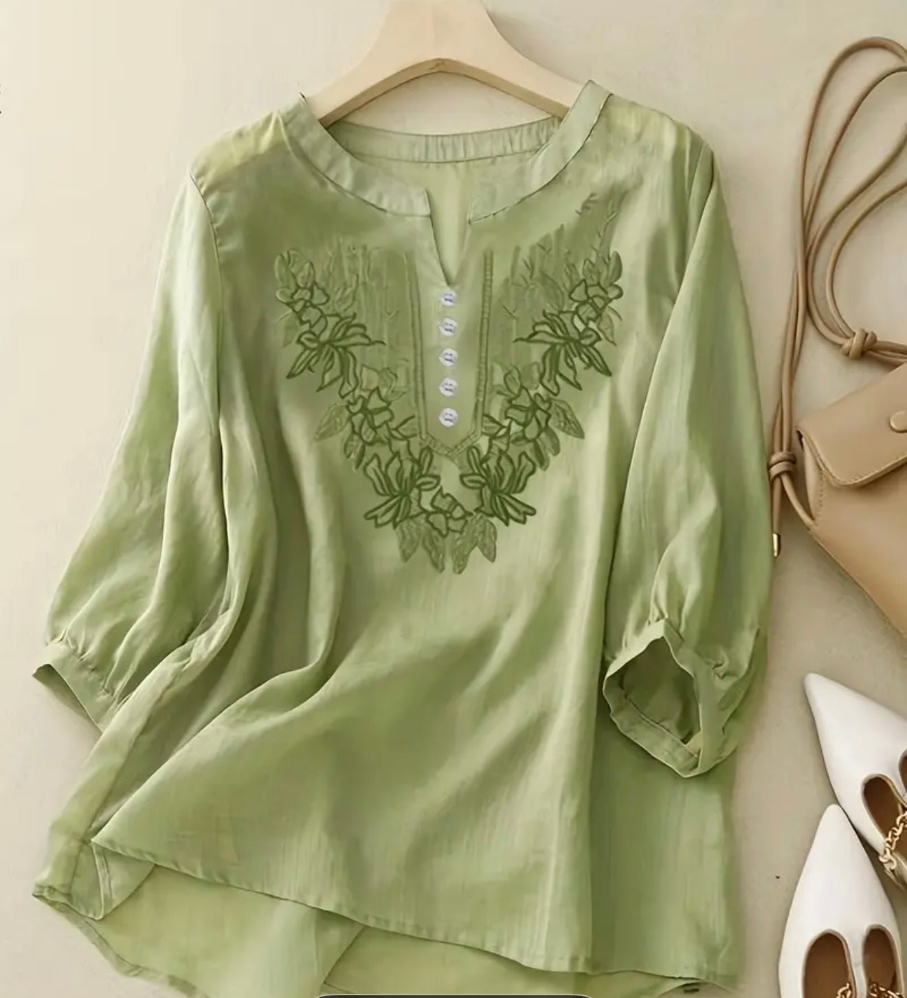 Beautiful designer embroidery short Kurti