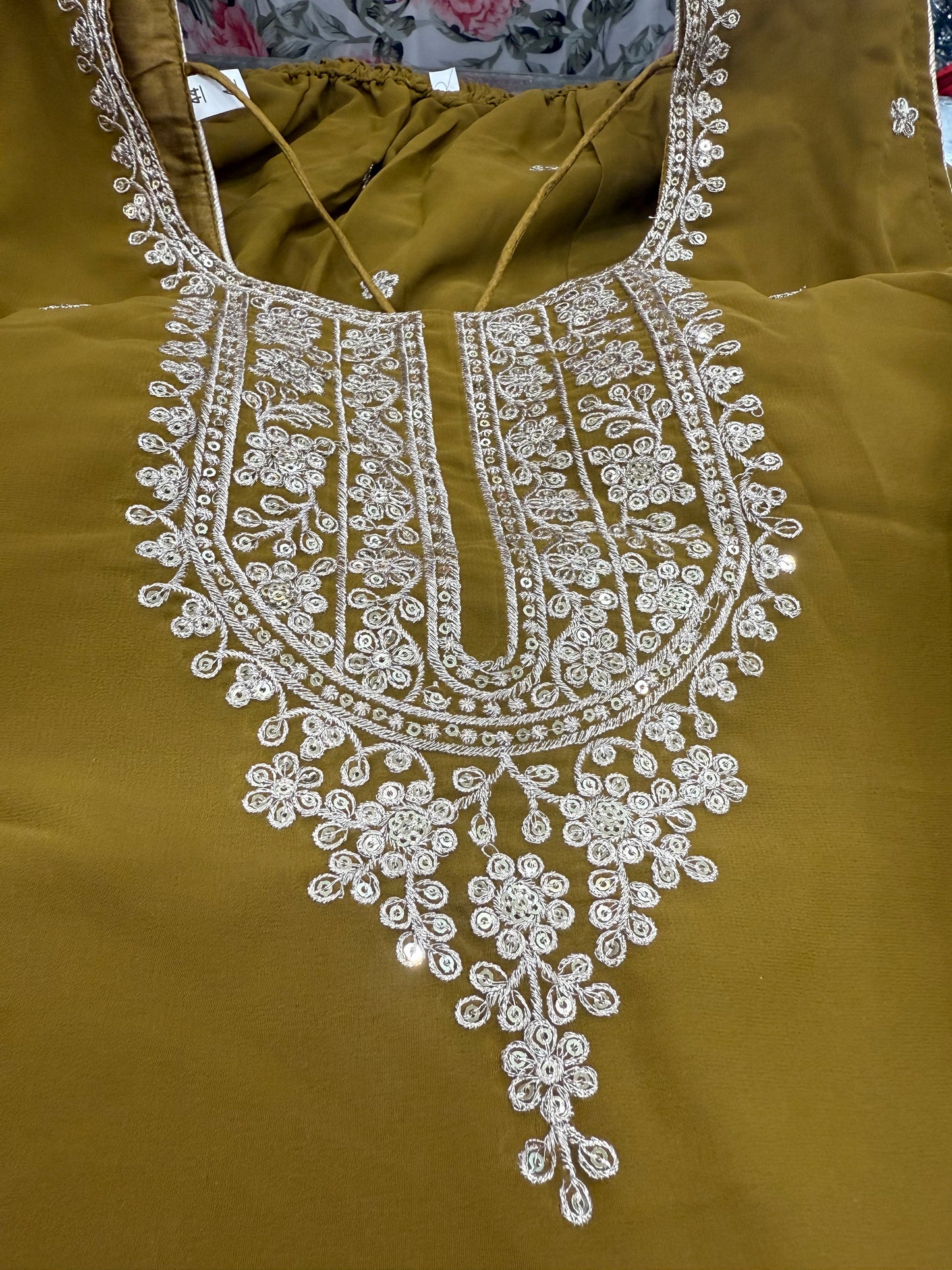 Beautiful designer plazo suit
