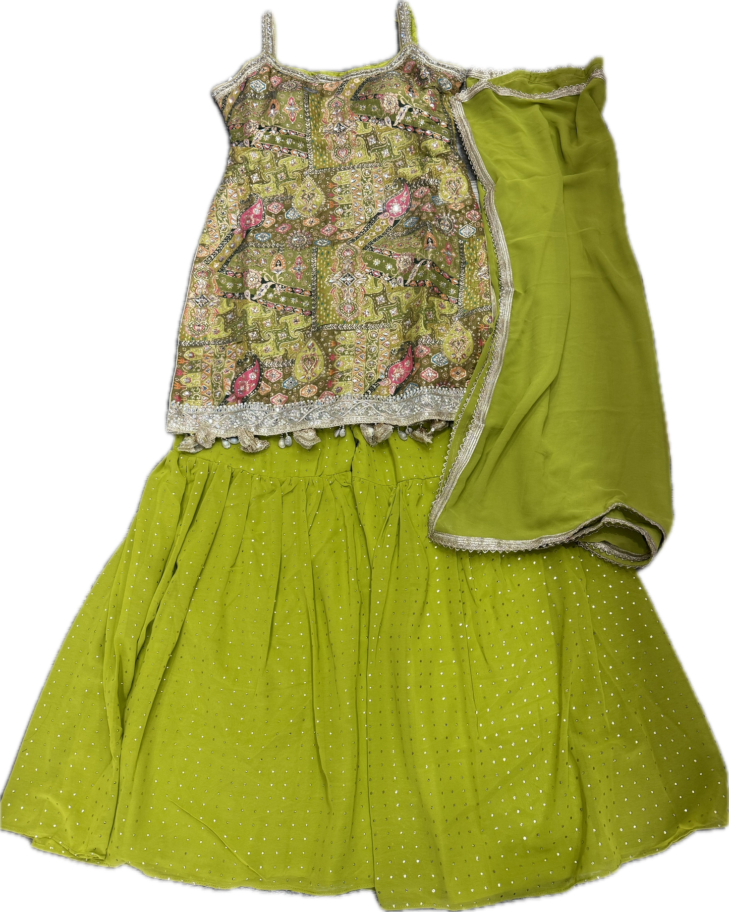 Beautiful designer sharara suit