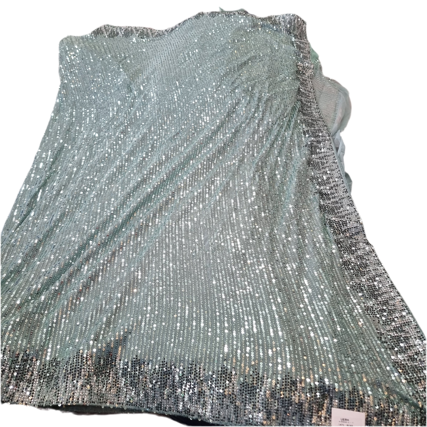 Beautiful designer sequins work saree