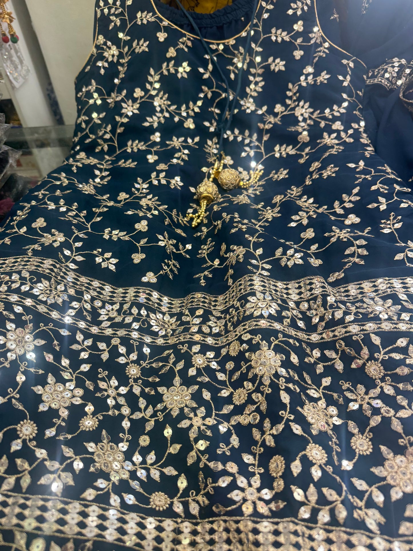 Beautiful designer sharara suit