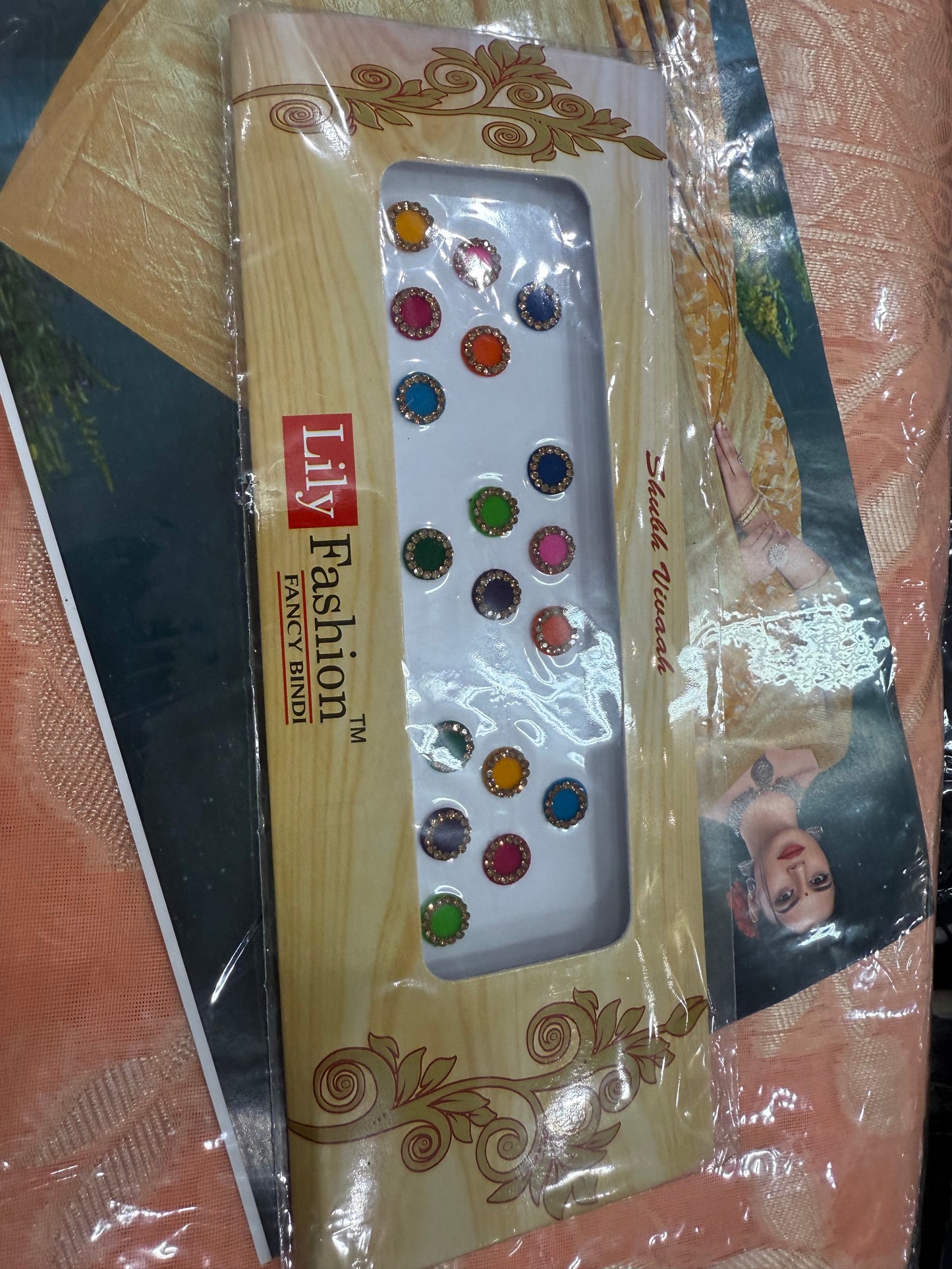 Beautiful designer stone bindi