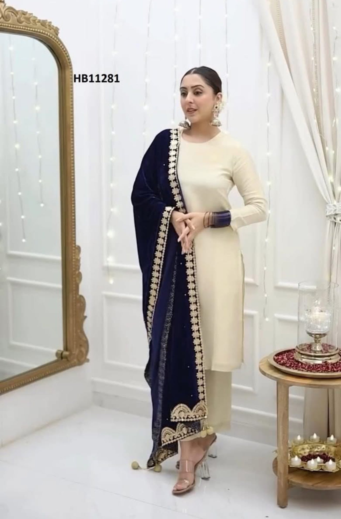Beautiful designer Pakistani style suit