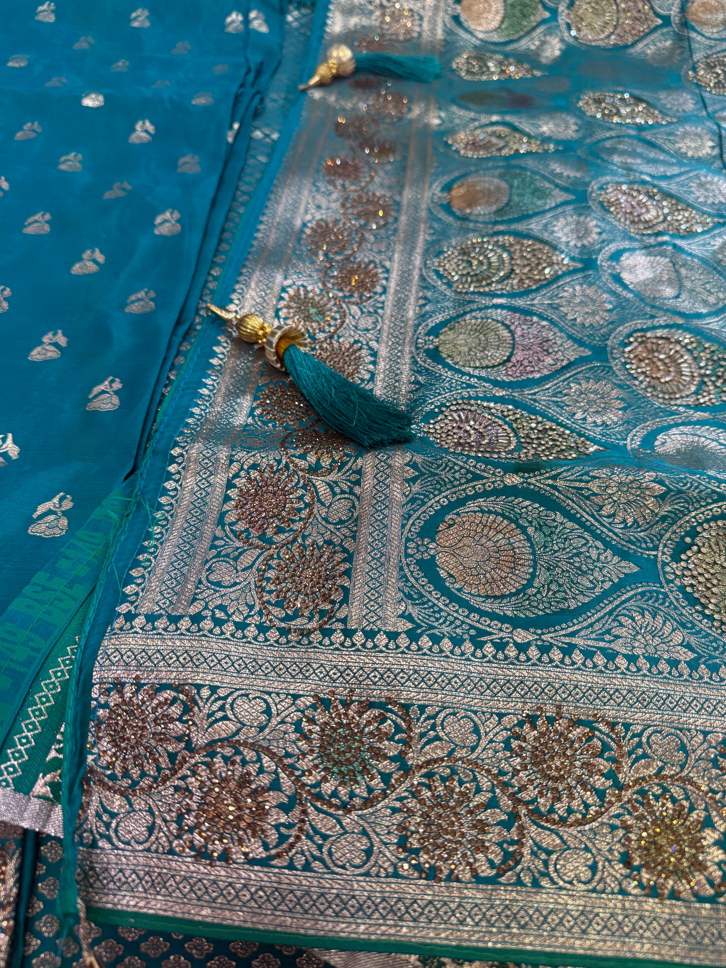 Beautiful designer pure silk saree