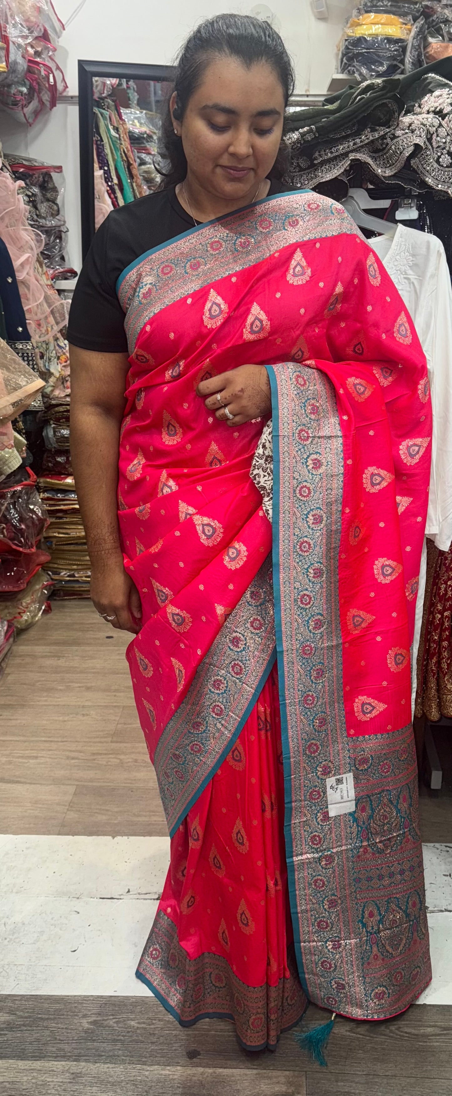 Beautiful designer silk saree