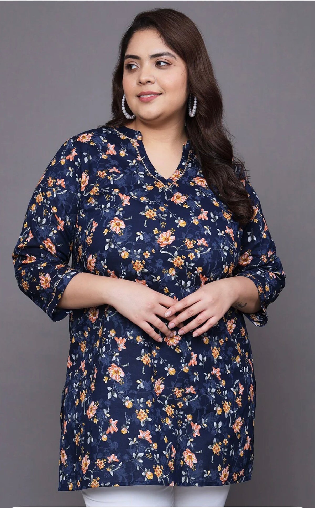 Beautiful designer short length Kurti