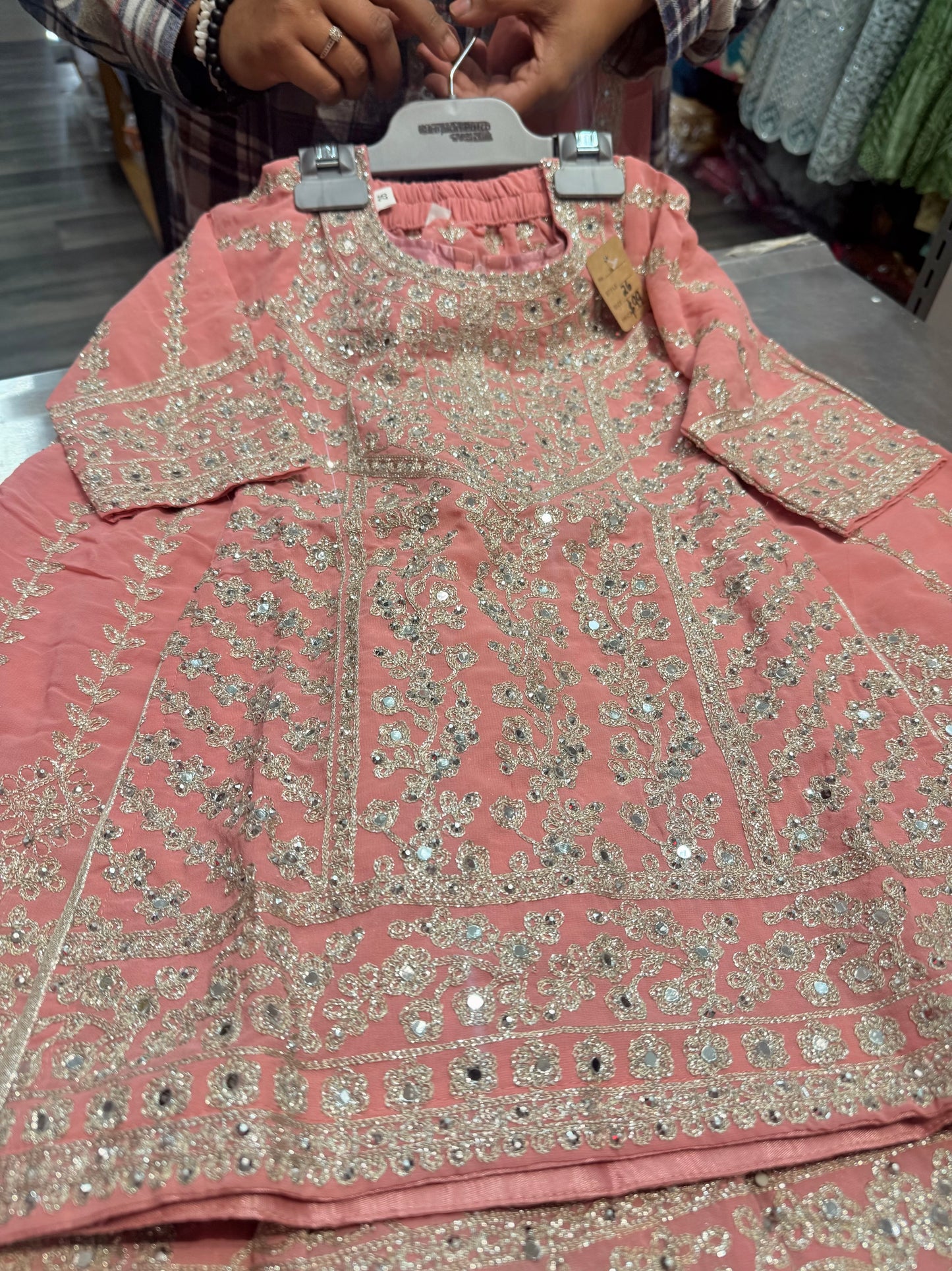 Beautiful designer plazo suit for kids