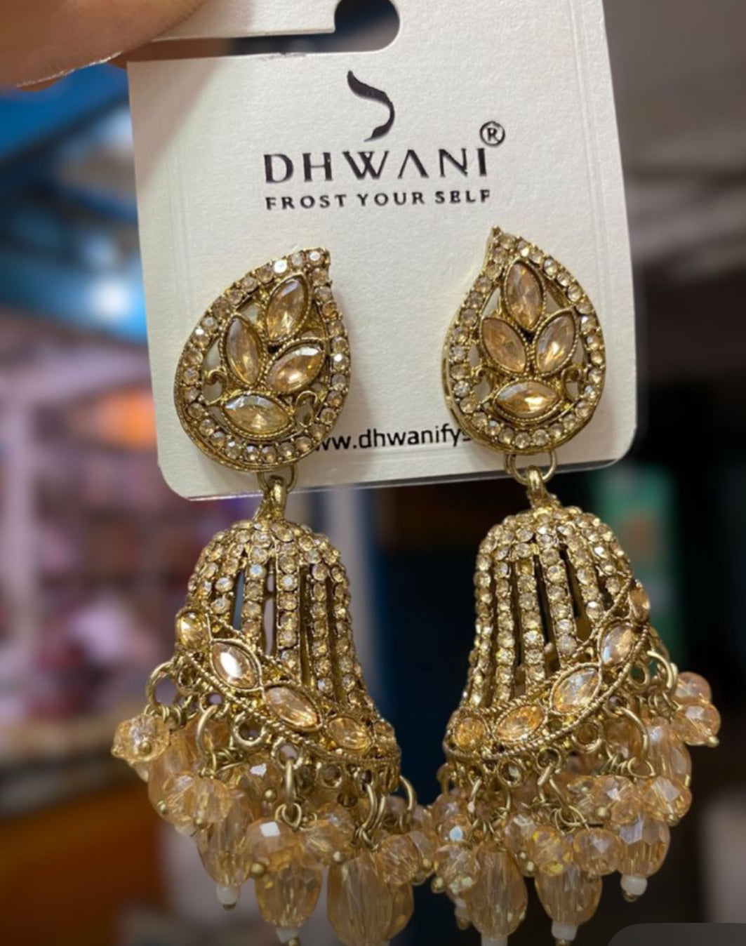 Beautiful designer earrings