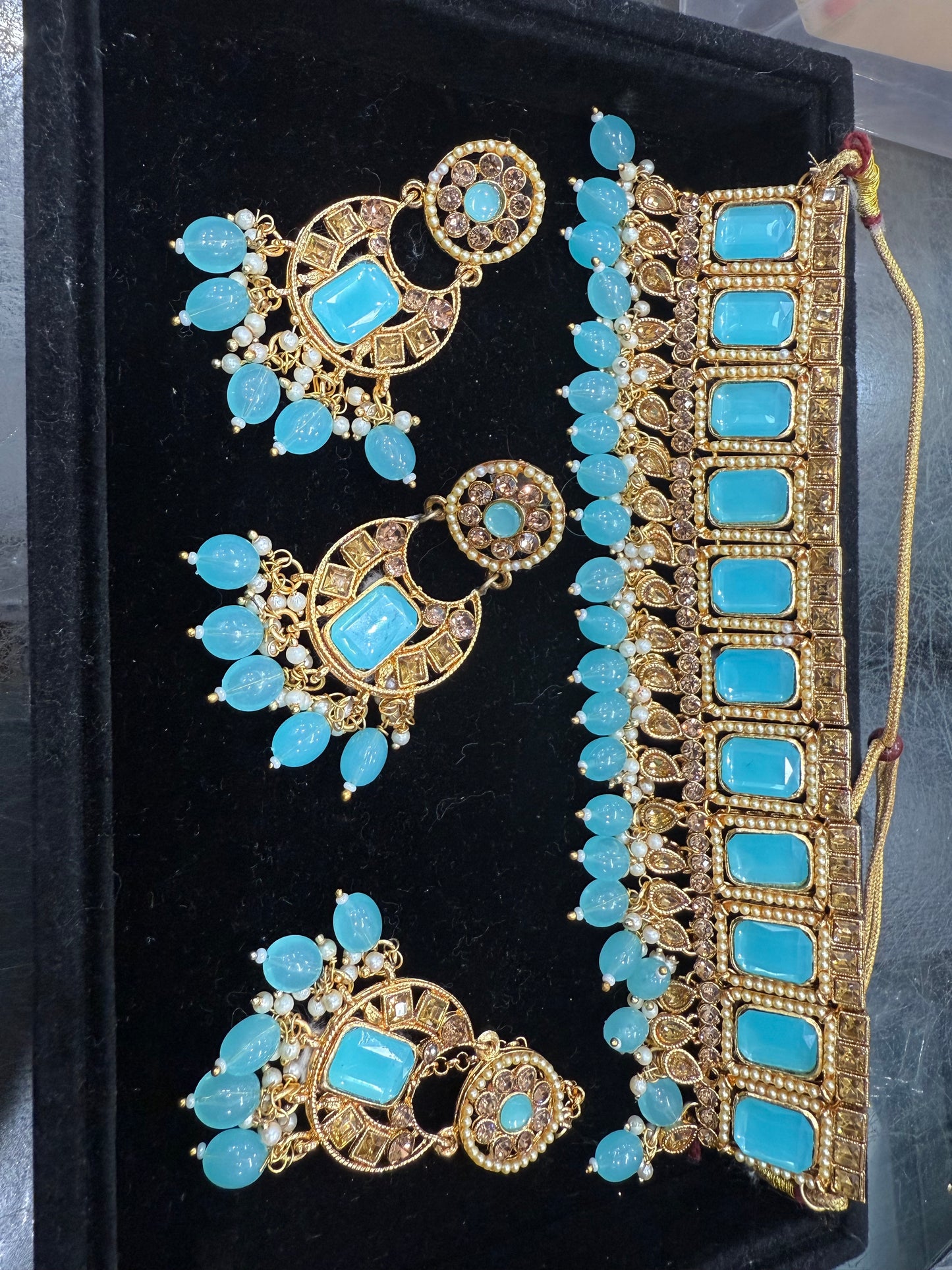 Beautiful designer necklace set