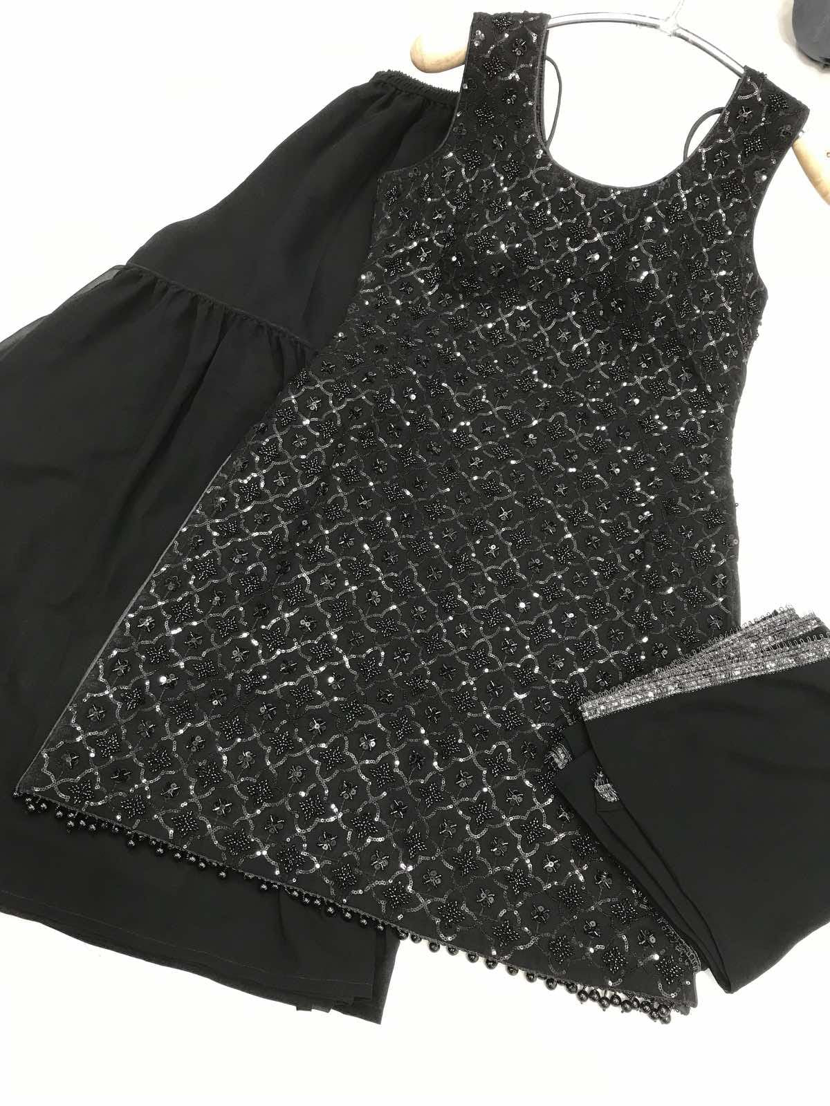 Beautiful designer sharara suit