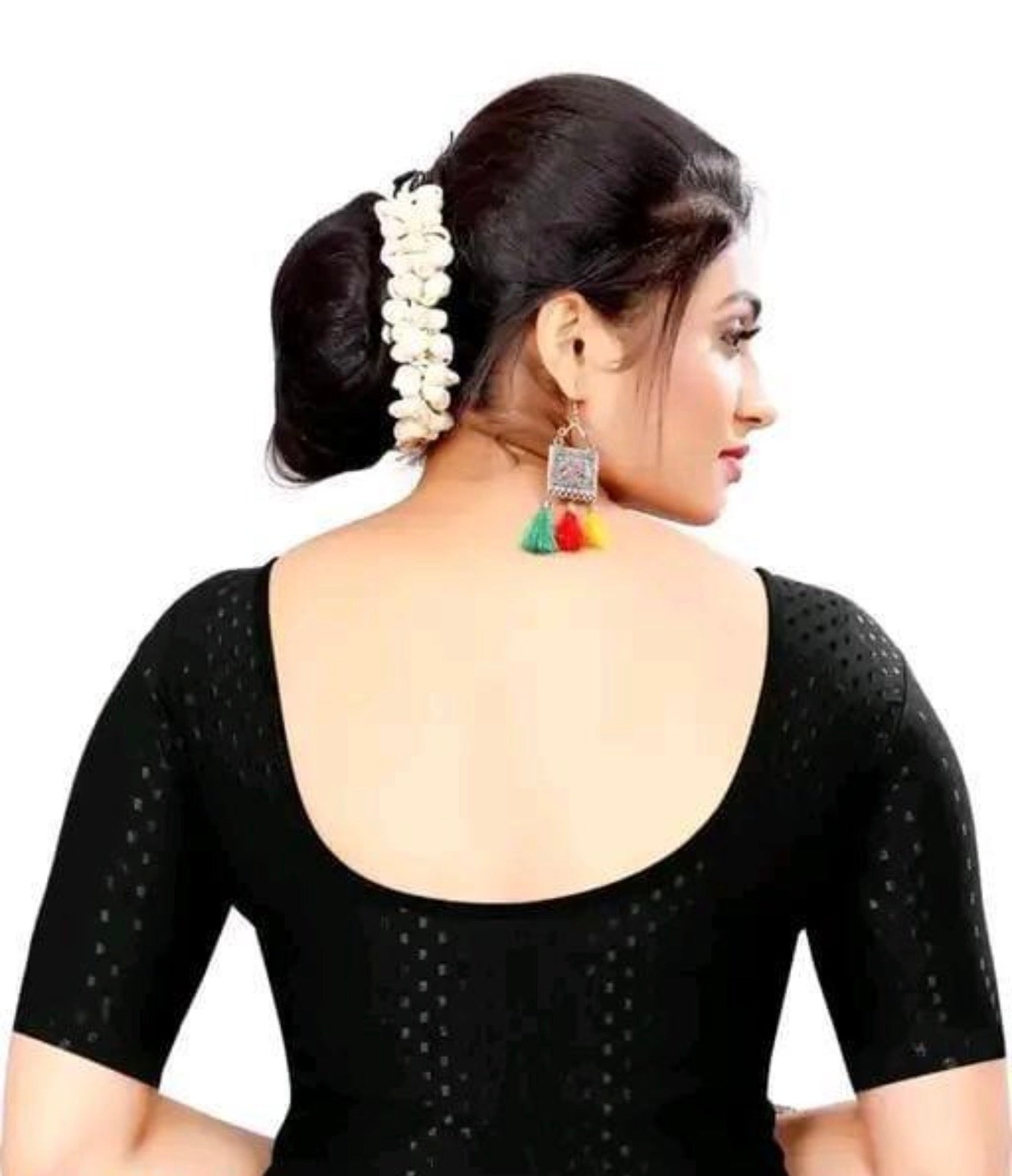 Beautiful designer plus size stretchable blouse