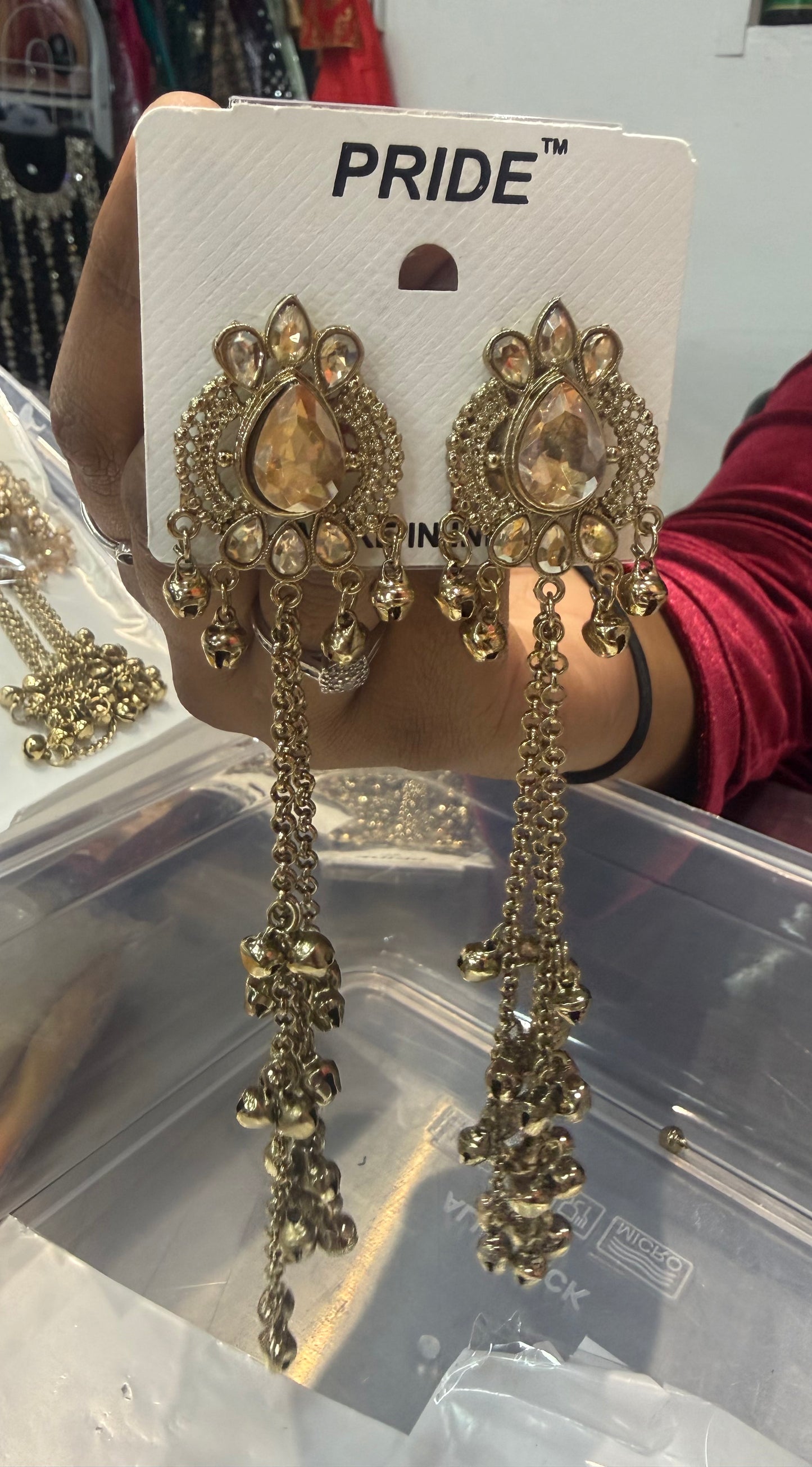 Beautiful designer Kashmiri earrings