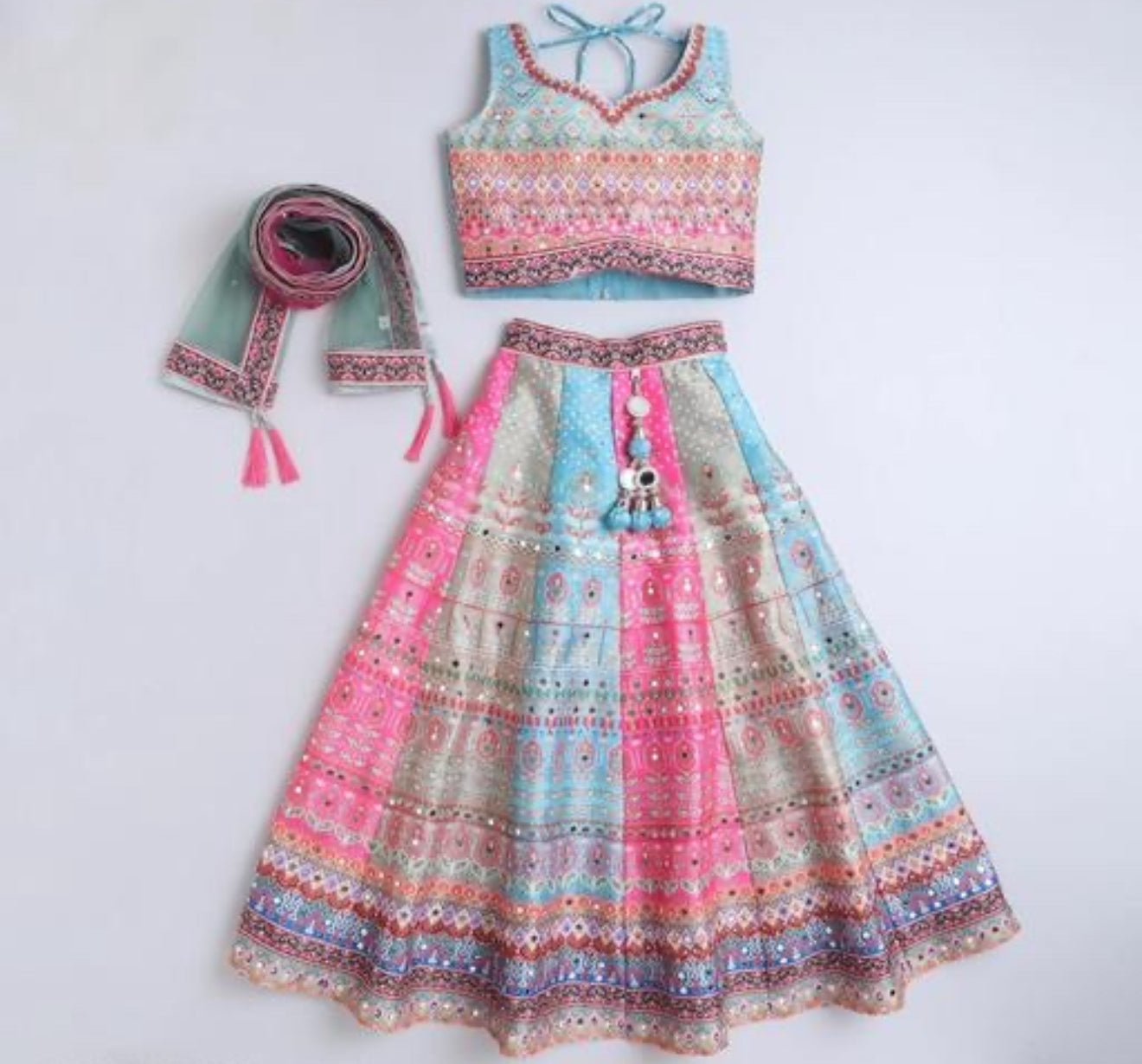 Beautiful designer lengha choli for girls
