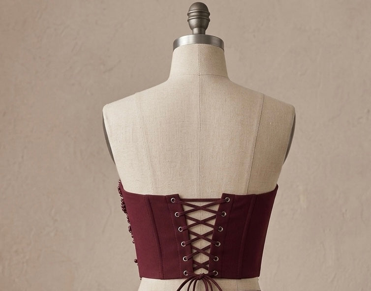 Beautiful designer ready made corset blouse