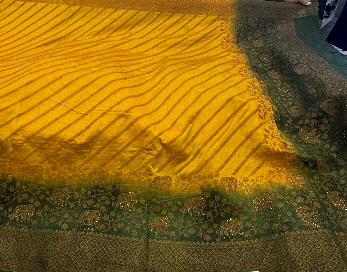 Beautiful designer cotton silk saree